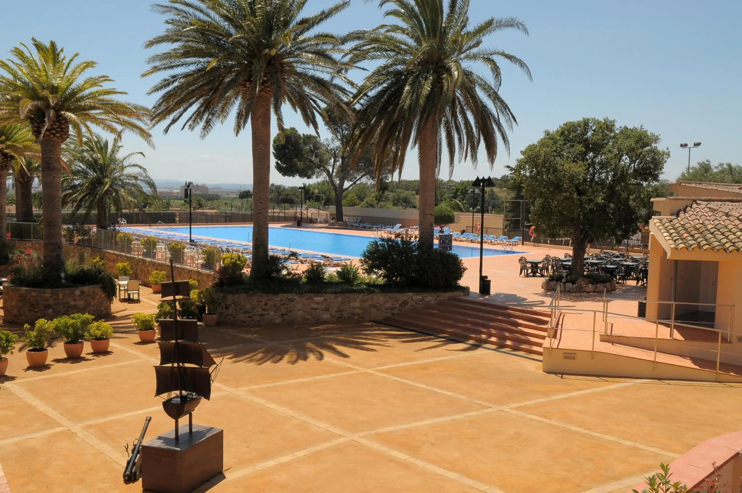 Garden in Hotel San Carlos