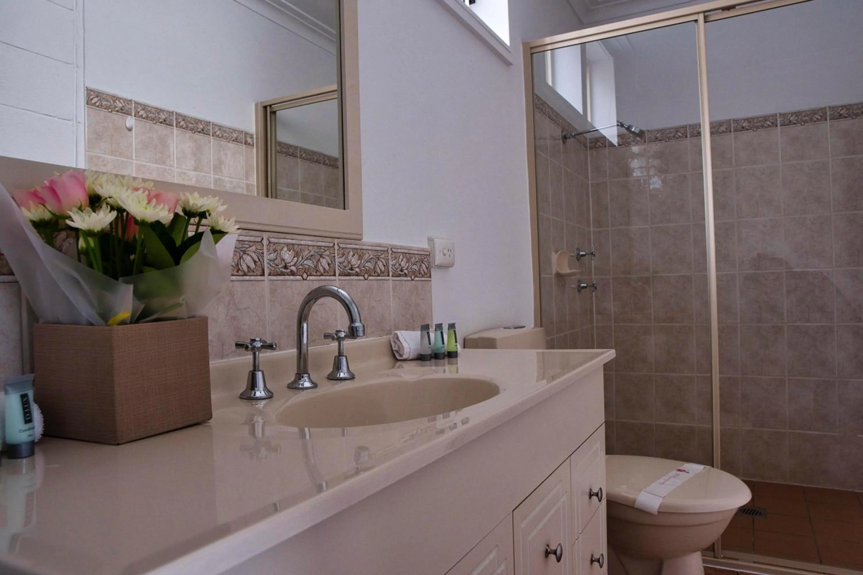 Bathroom in Leeton Centre Motel