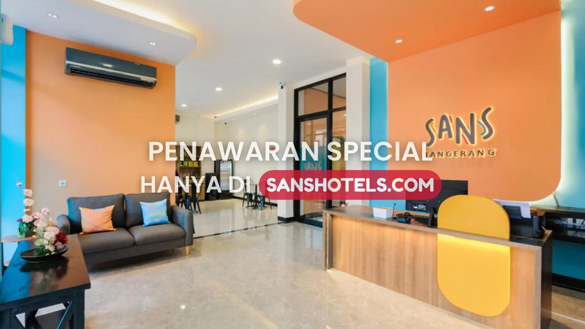 Property building in Sans Hotel Max Living Cengkareng