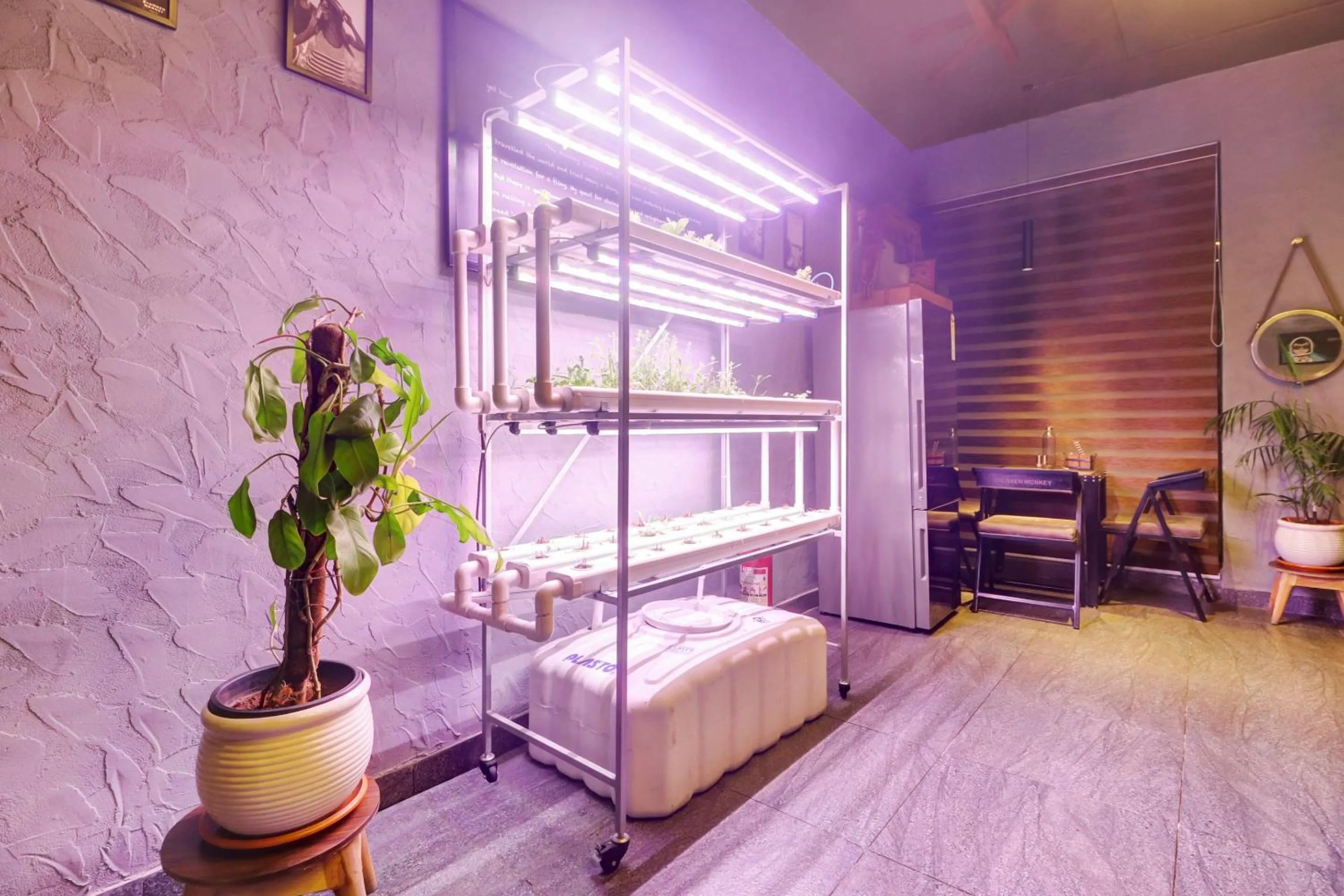 Restaurant/places to eat, Bed in Townhouse OAK De Alphabet Hotel Bolarum