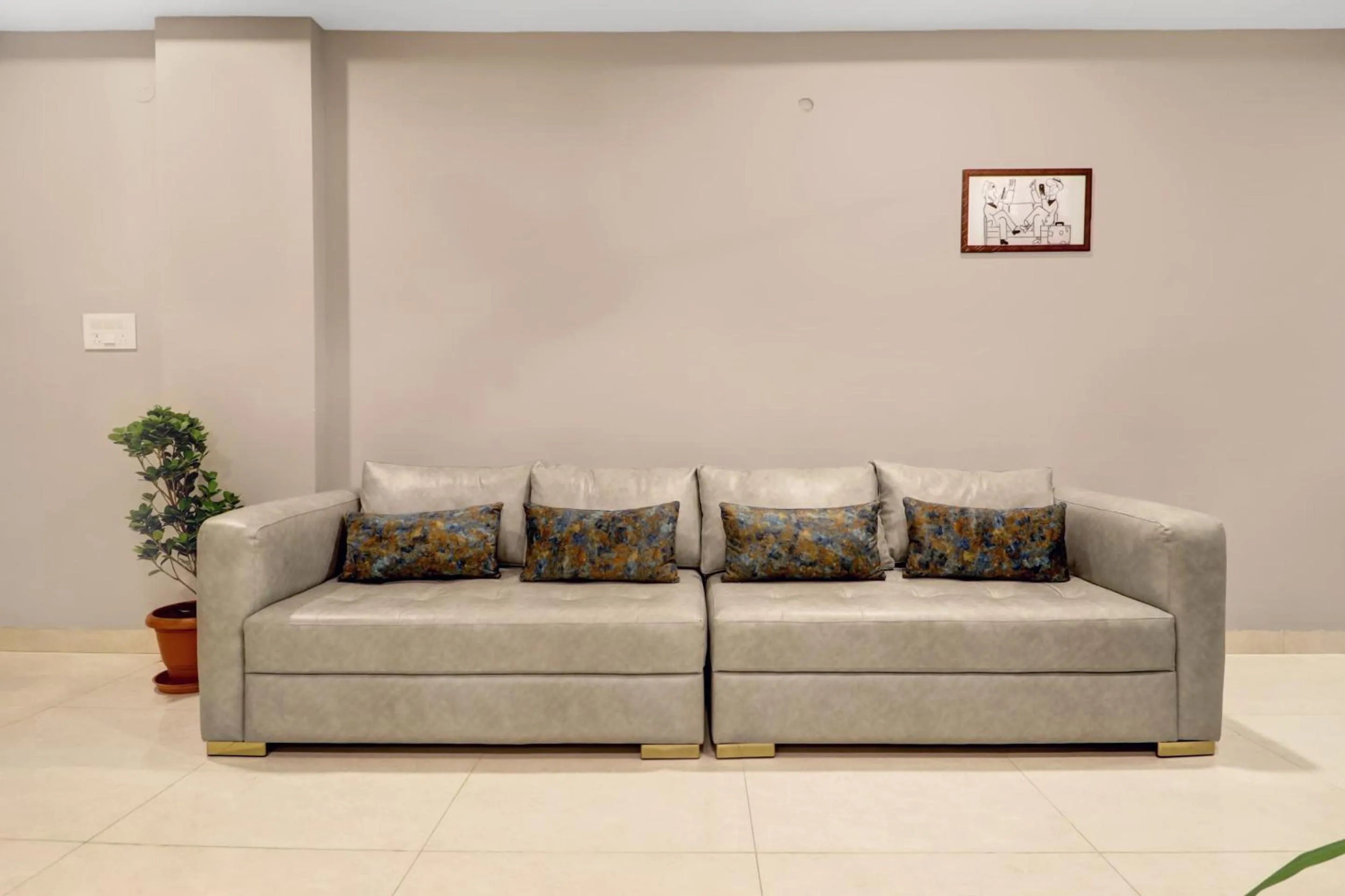 Lobby or reception in Townhouse OAK De Alphabet Hotel Bolarum