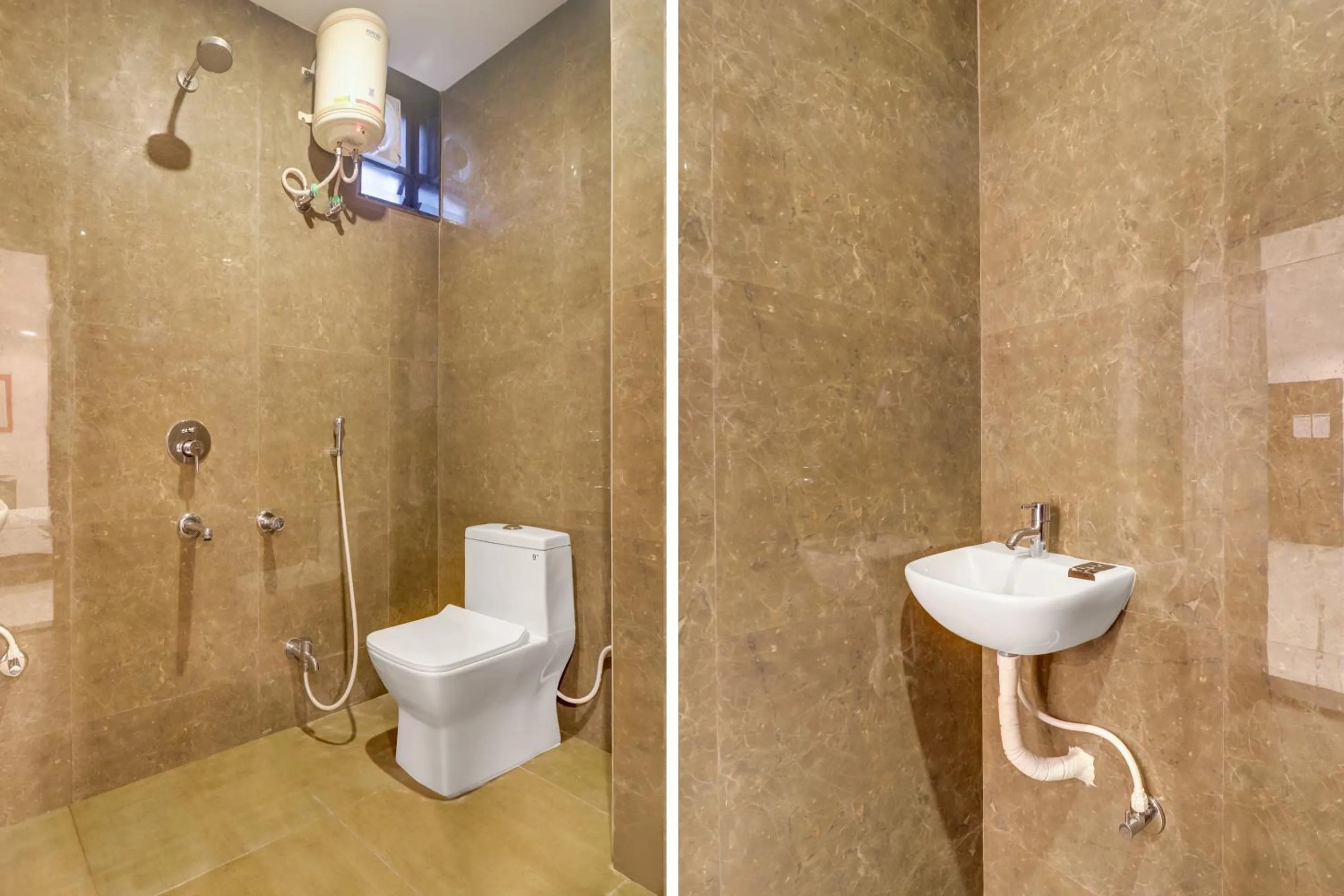 Bathroom in Townhouse OAK De Alphabet Hotel Bolarum