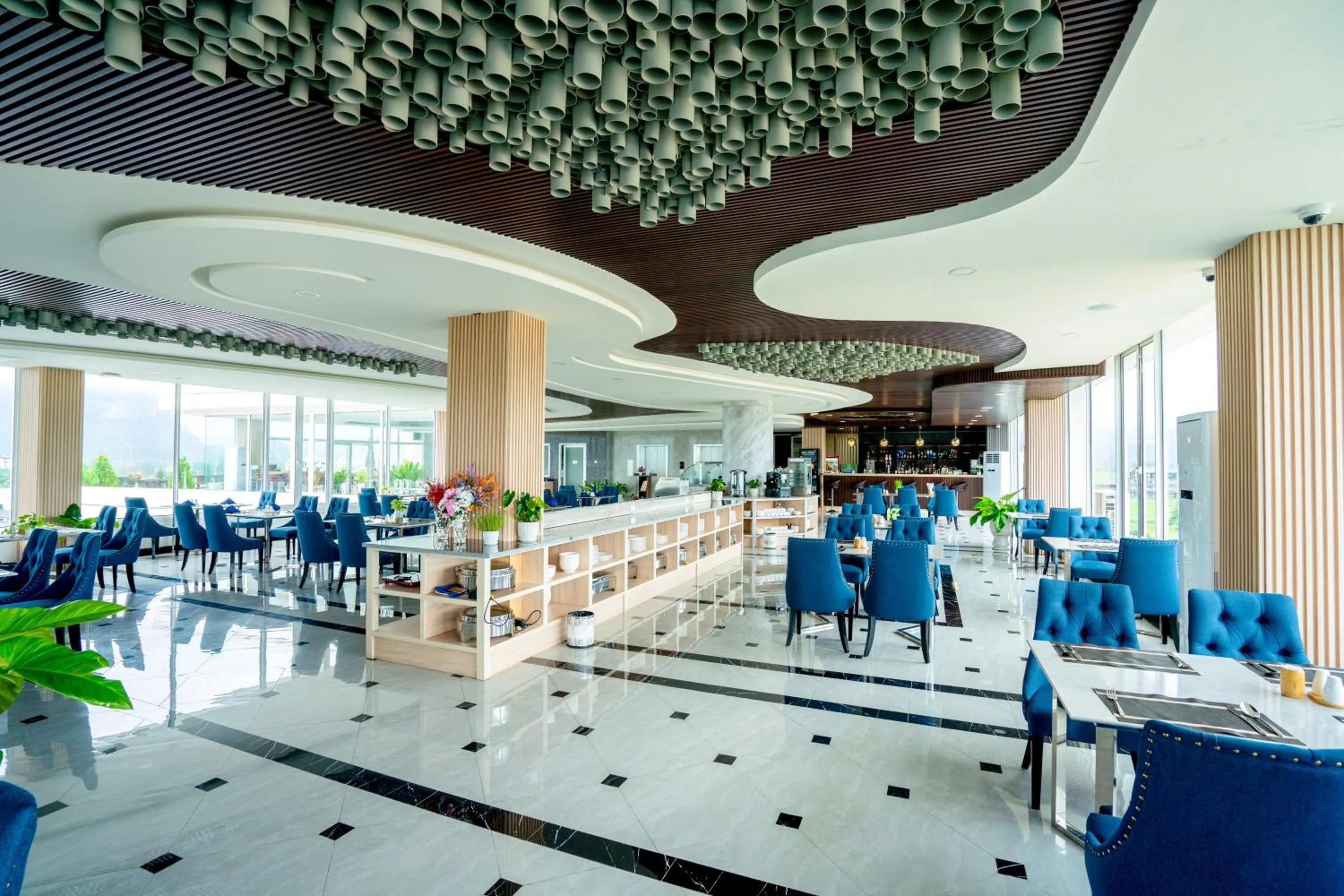 Restaurant/places to eat in S Vangvieng Boutique Hotel