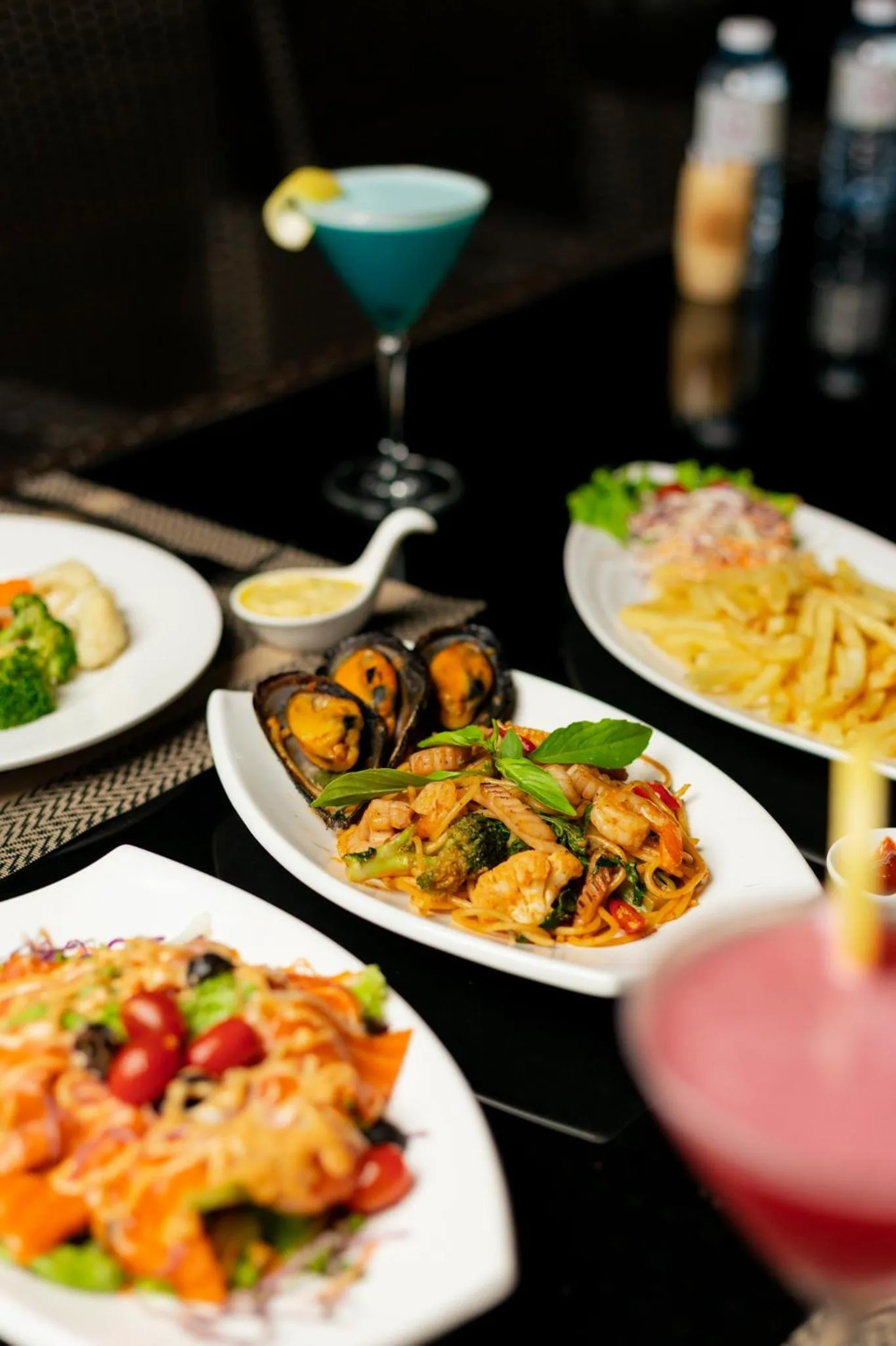 Restaurant/places to eat in S Vangvieng Boutique Hotel