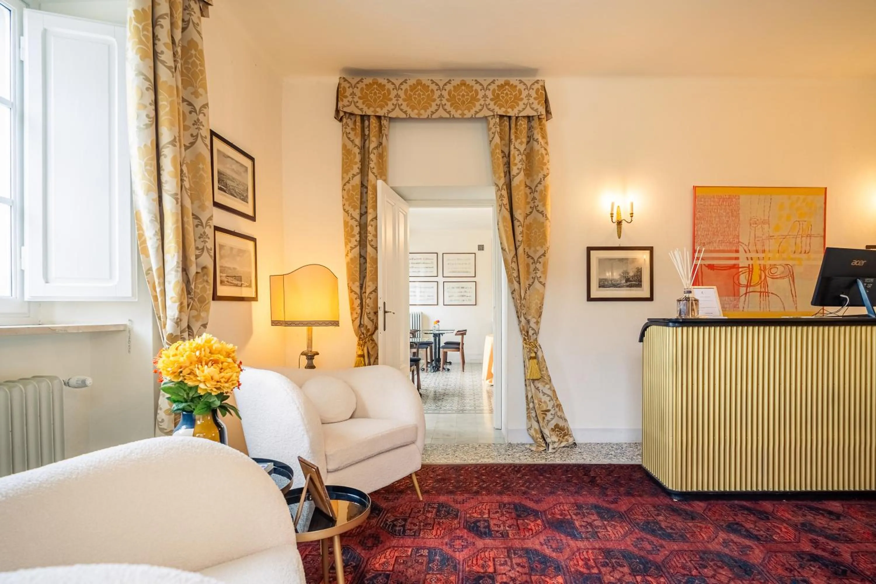 Seating area in Tenuta di Tramonte Boutique Hotel