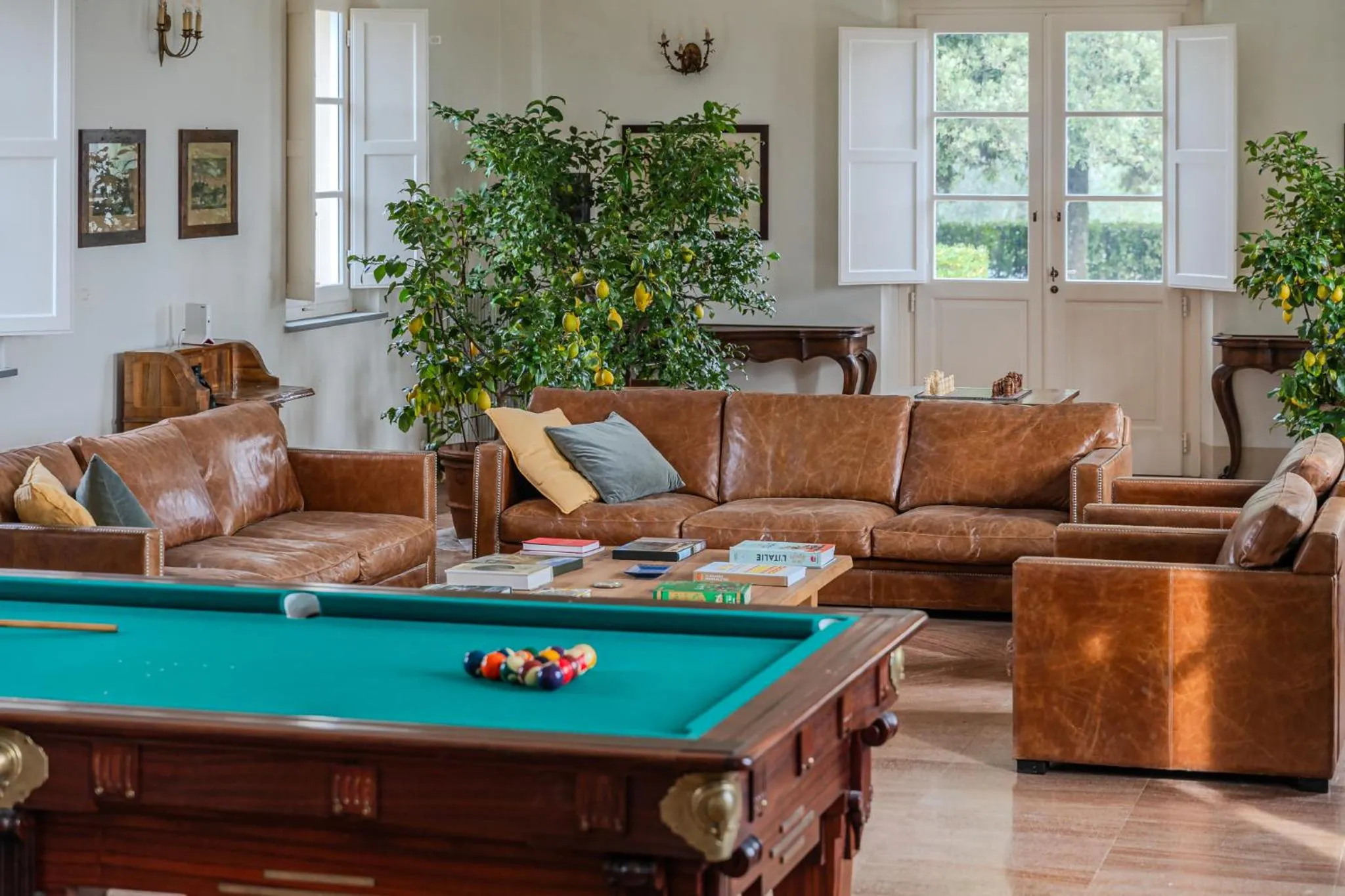Living room in Tenuta di Tramonte Boutique Hotel