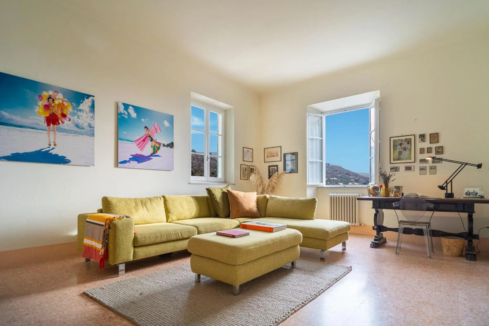 Seating area in Tenuta di Tramonte Boutique Hotel