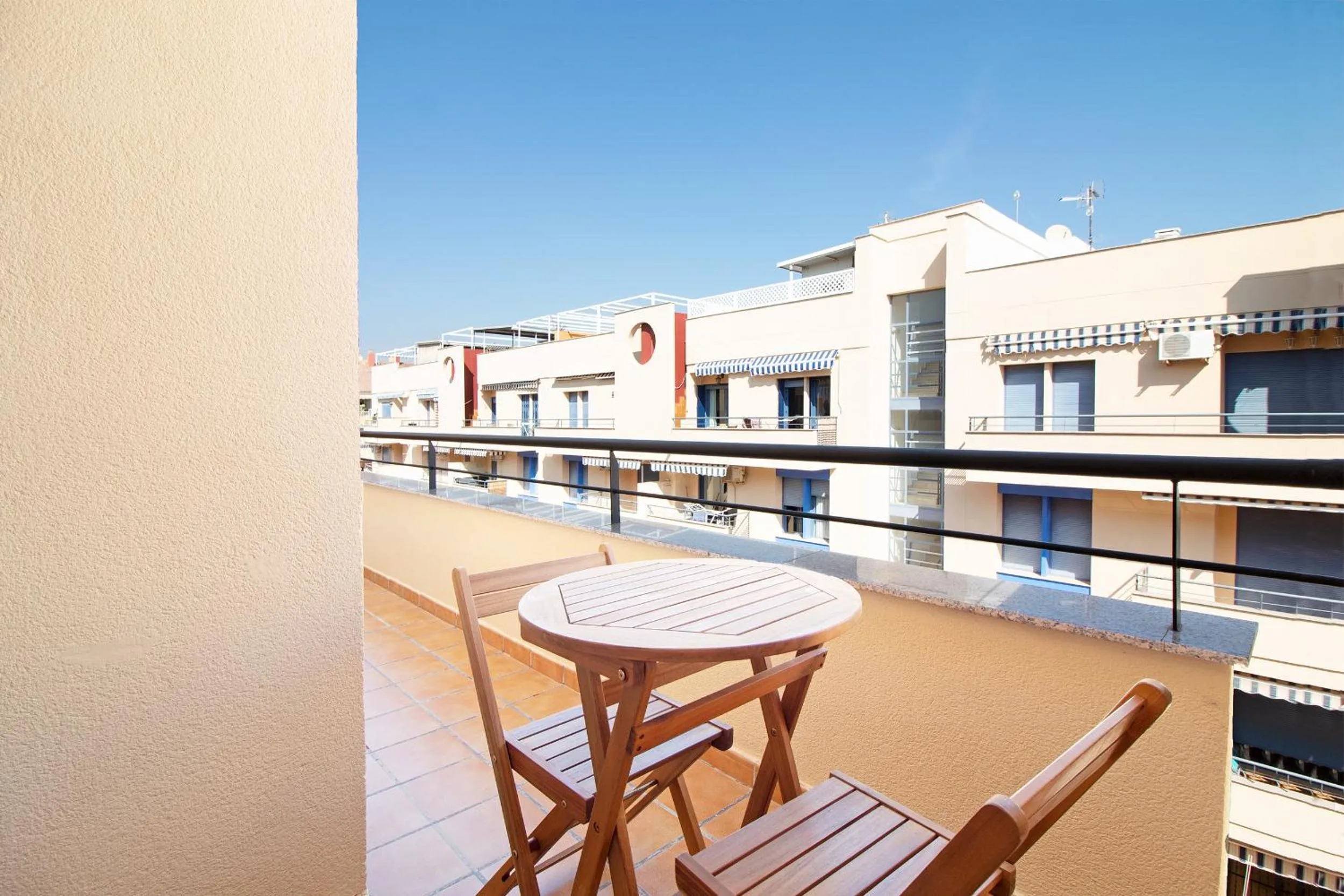 Global Vacacional, Apartamento para 5 personas con terraza y barbacoa