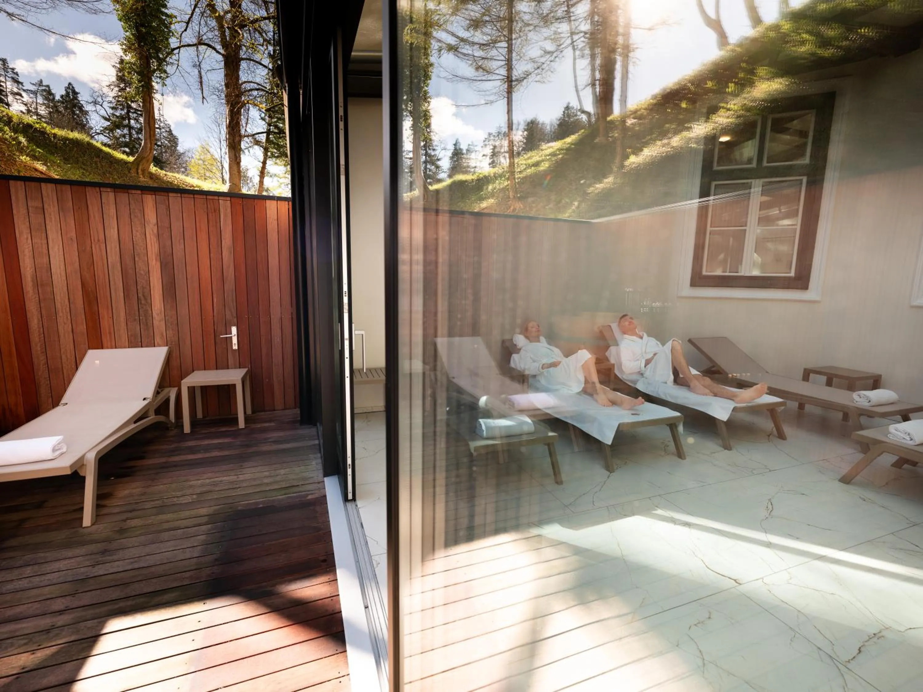 Sauna in Hotel Švicarija - Terme Dobrna