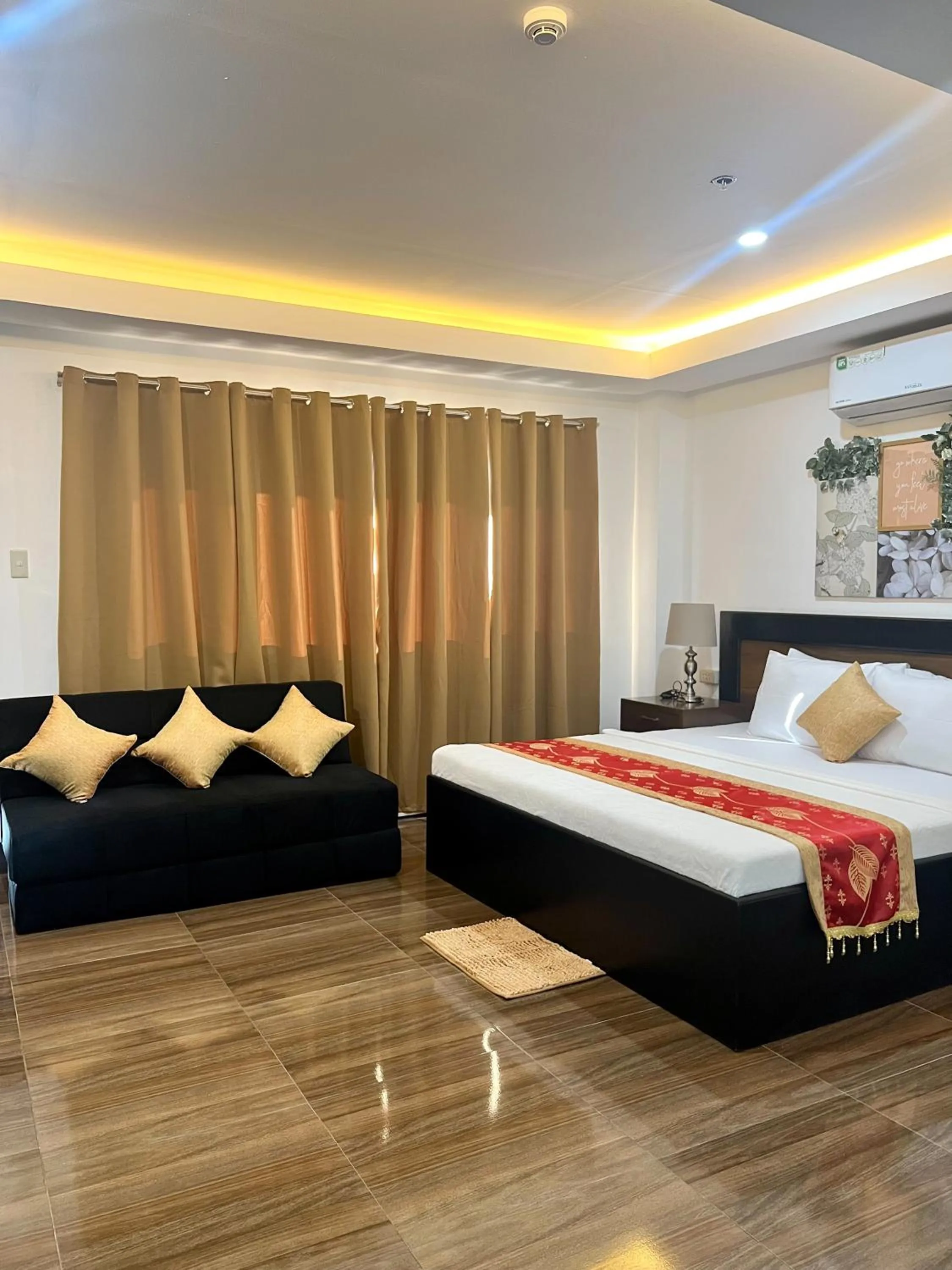 Bed in Island Wanderers Inn