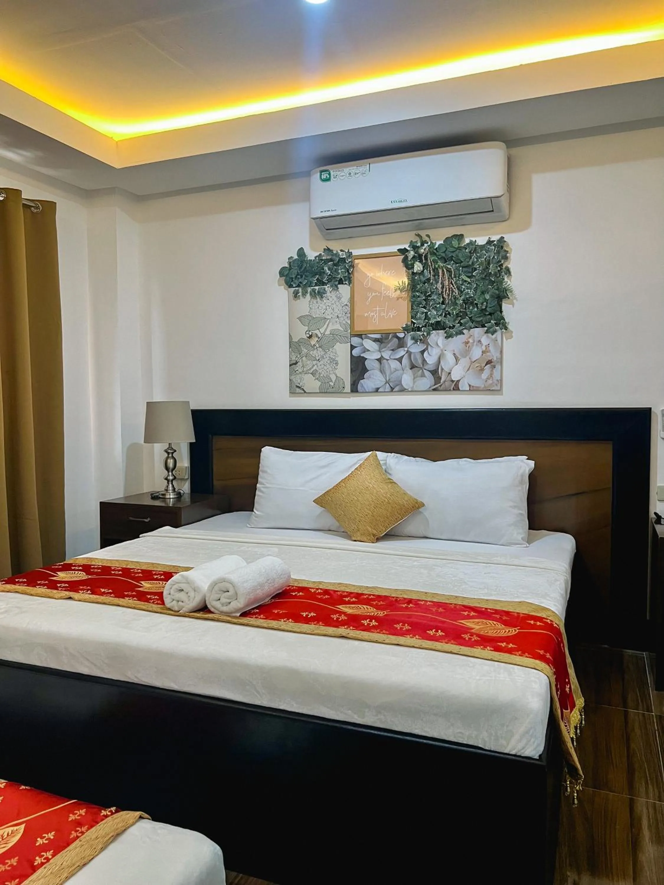 Bed in Island Wanderers Inn