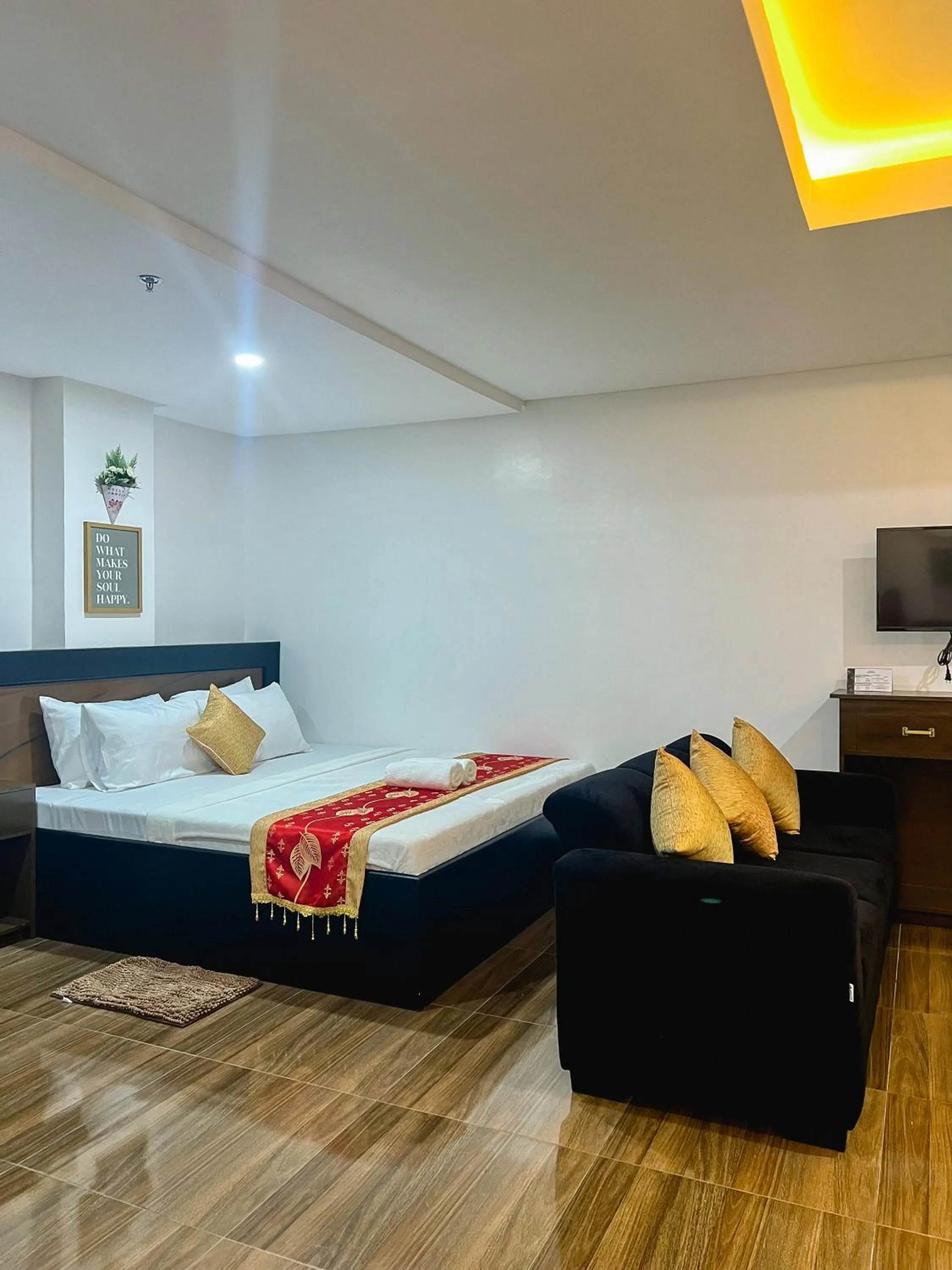 Bed in Island Wanderers Inn