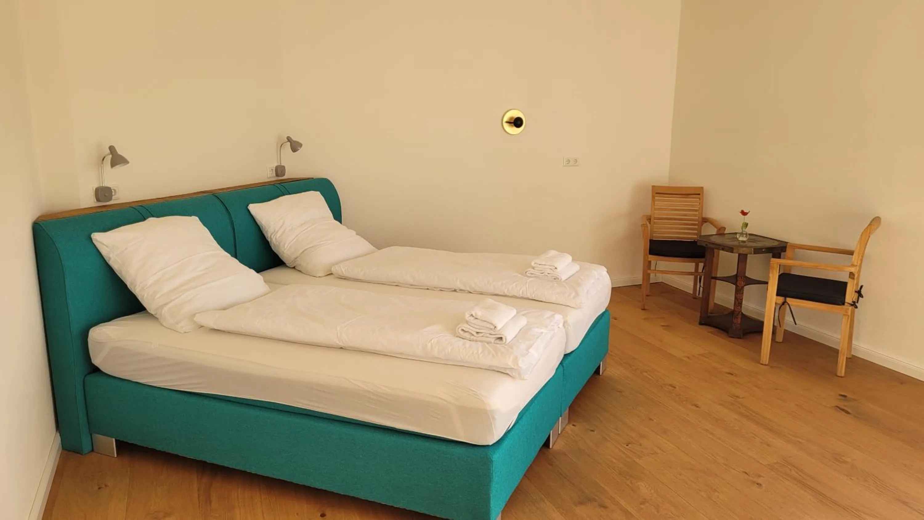 Bed in Hotel Lethehof