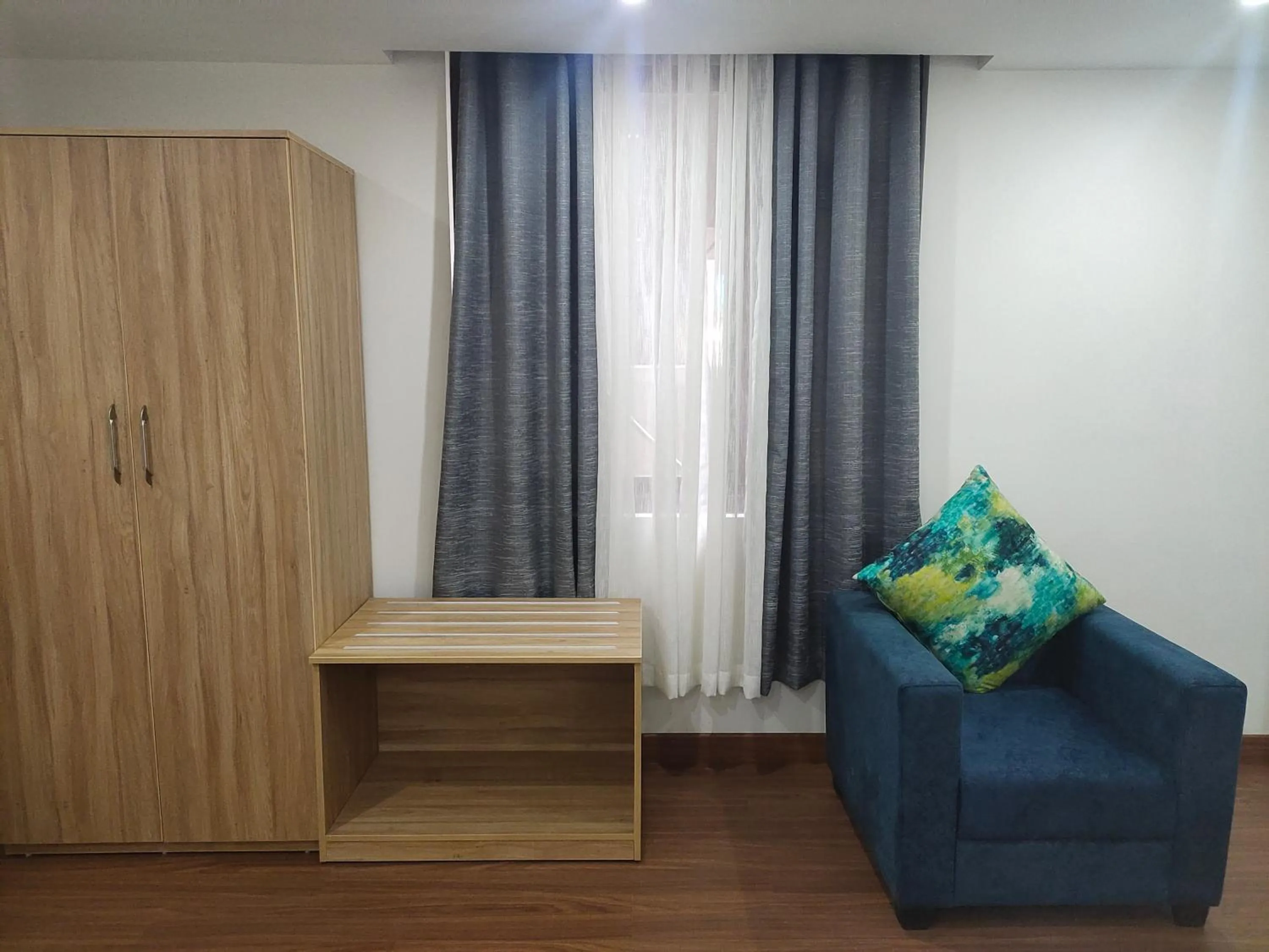 Seating area in Shanol Residency