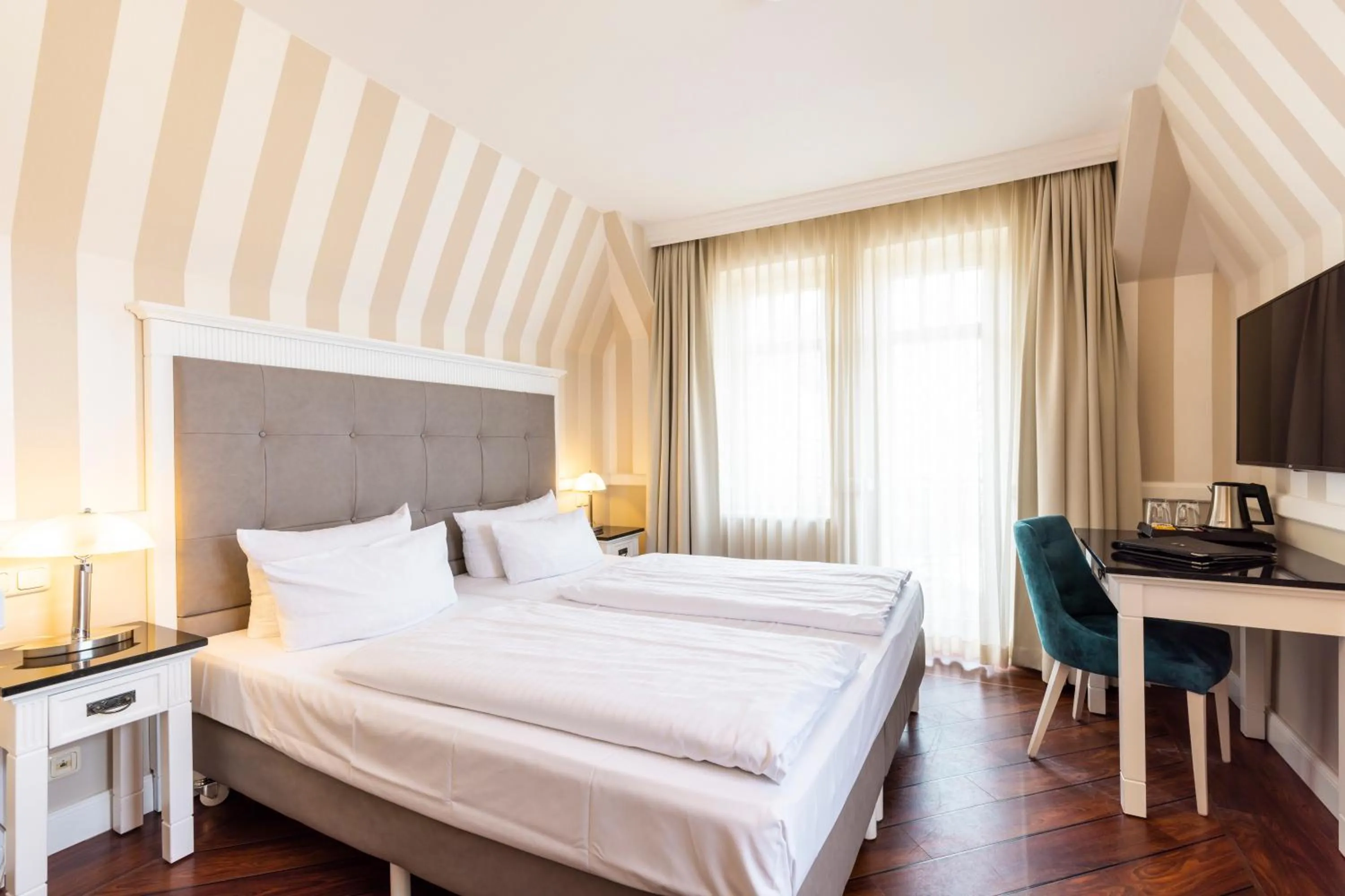 Bed in Hotel IV Jahreszeiten Kühlungsborn