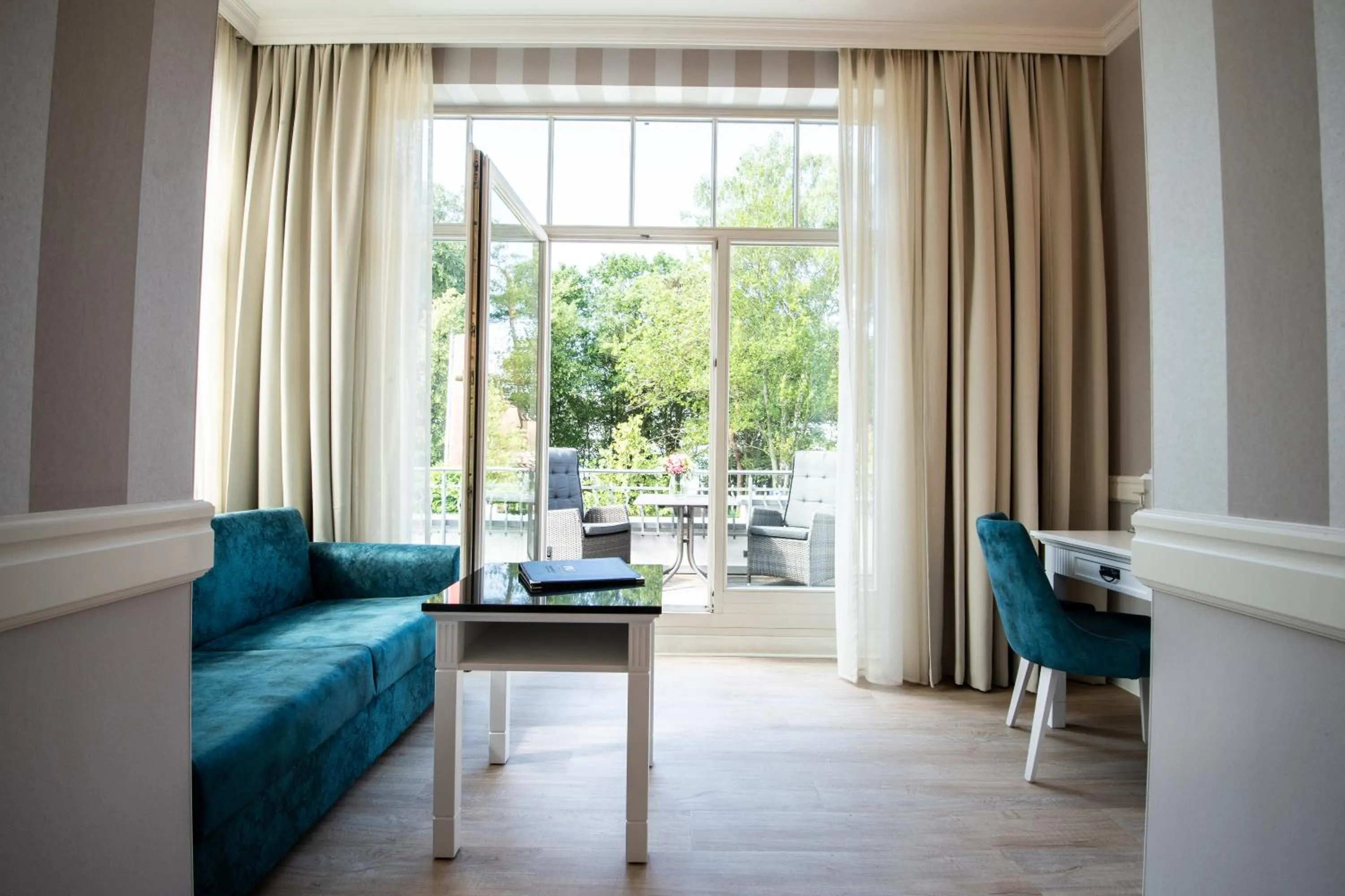 Balcony/Terrace in Hotel IV Jahreszeiten Kühlungsborn