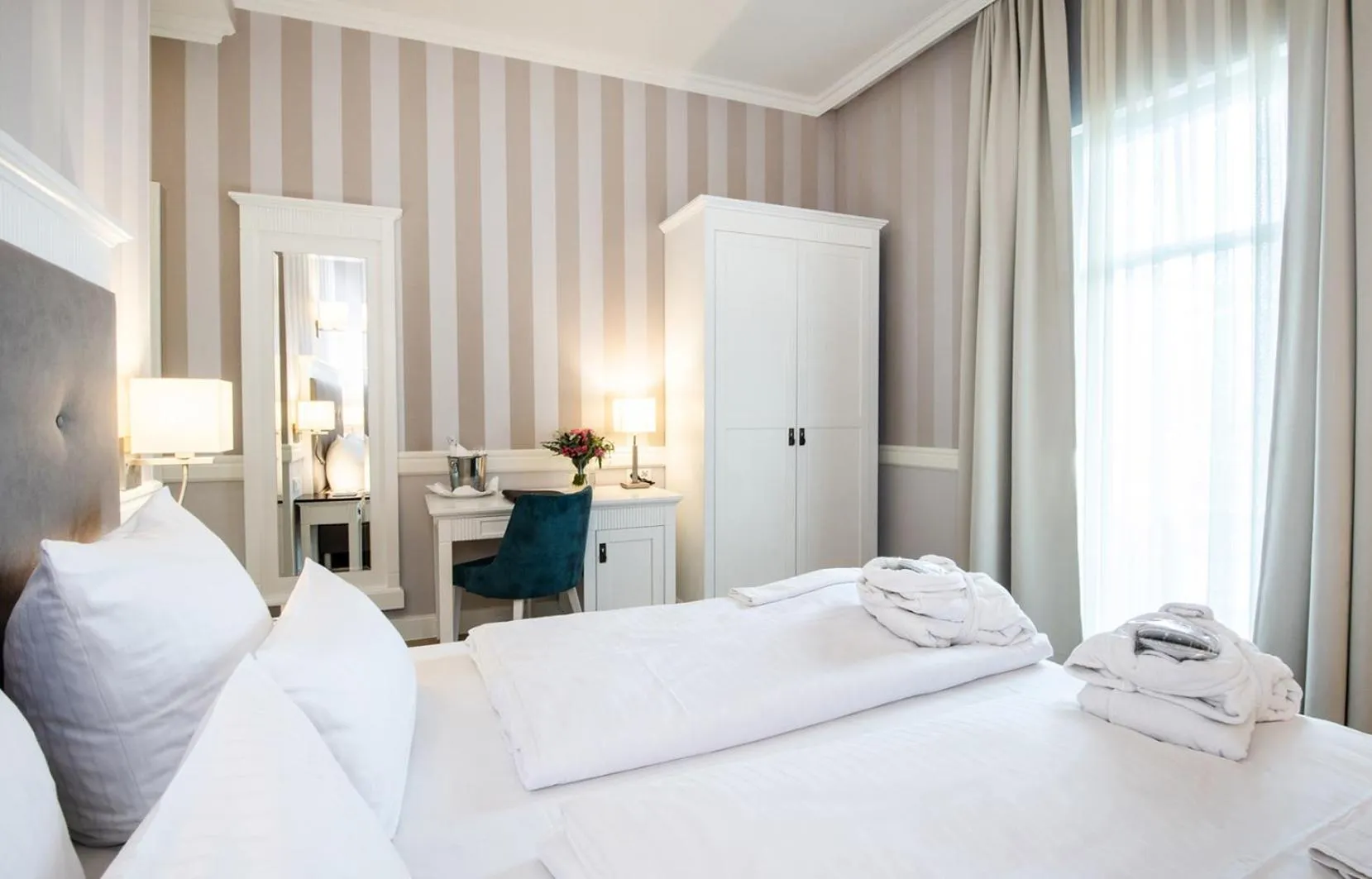 Bed in Hotel IV Jahreszeiten Kühlungsborn