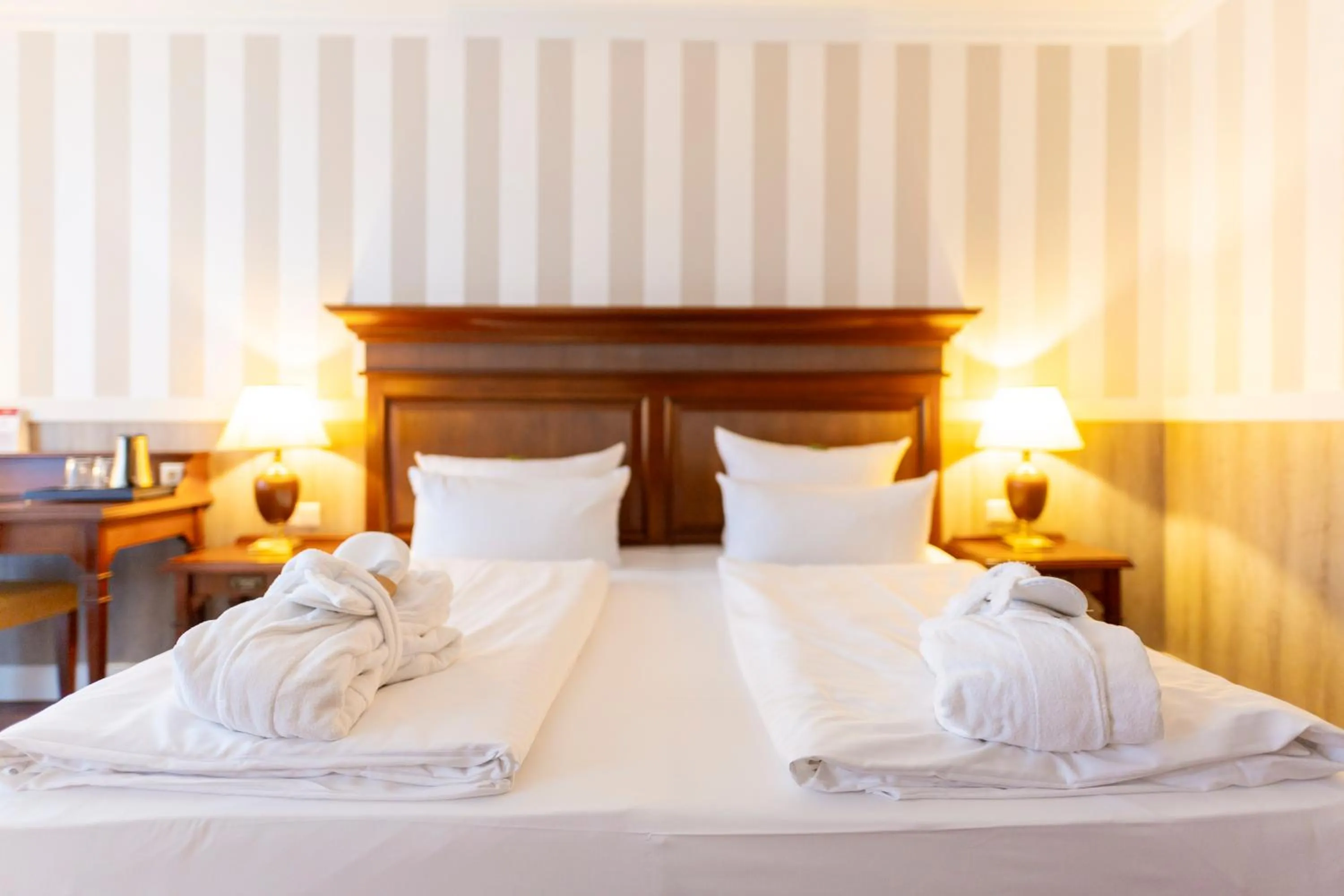 Bed in Hotel IV Jahreszeiten Kühlungsborn