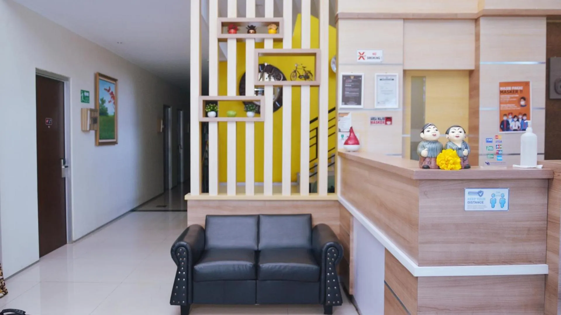 Lobby or reception in Gaia Asri Hotel