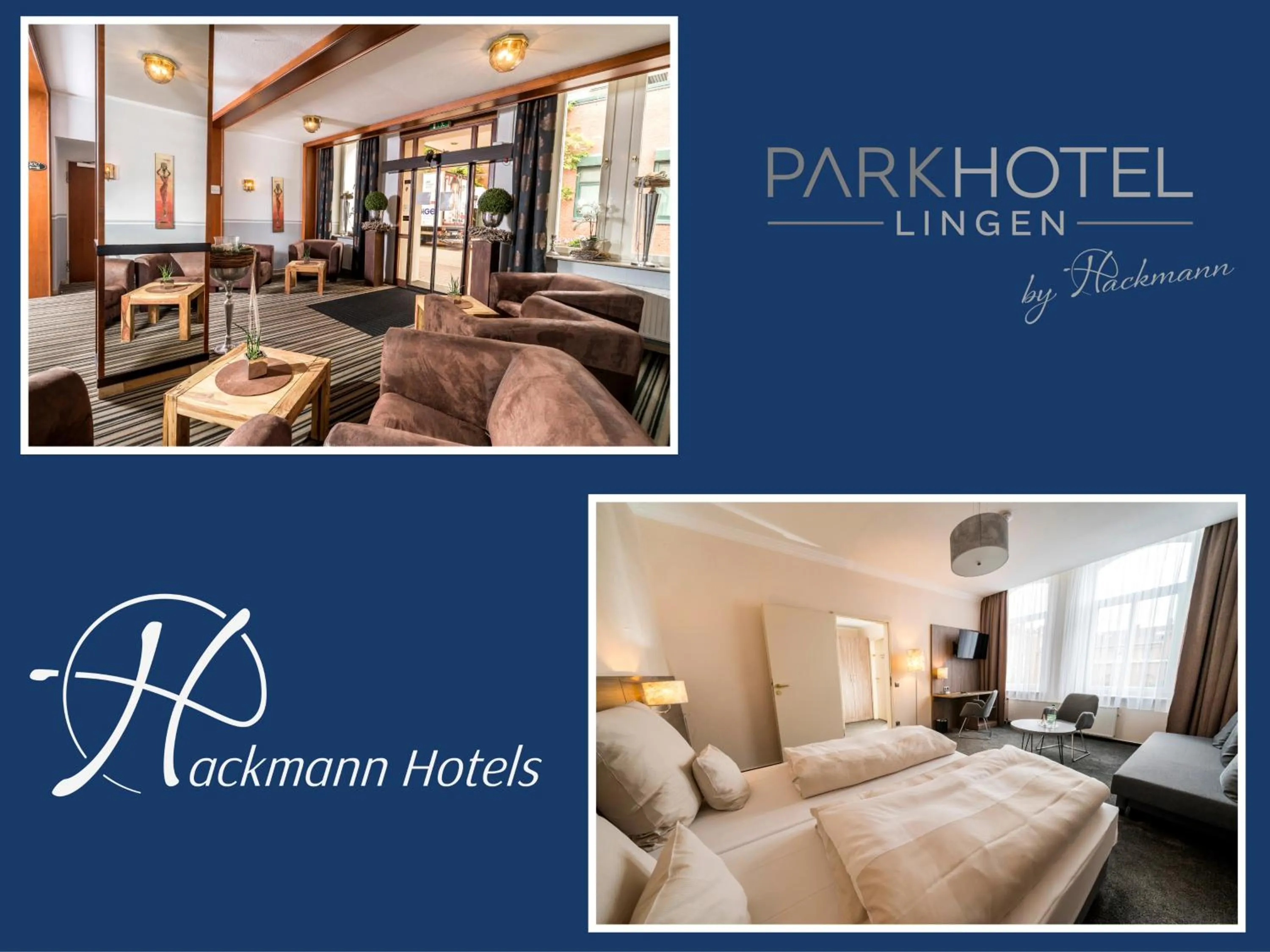 Property building, Bed in Parkhotel Lingen by Hackmann