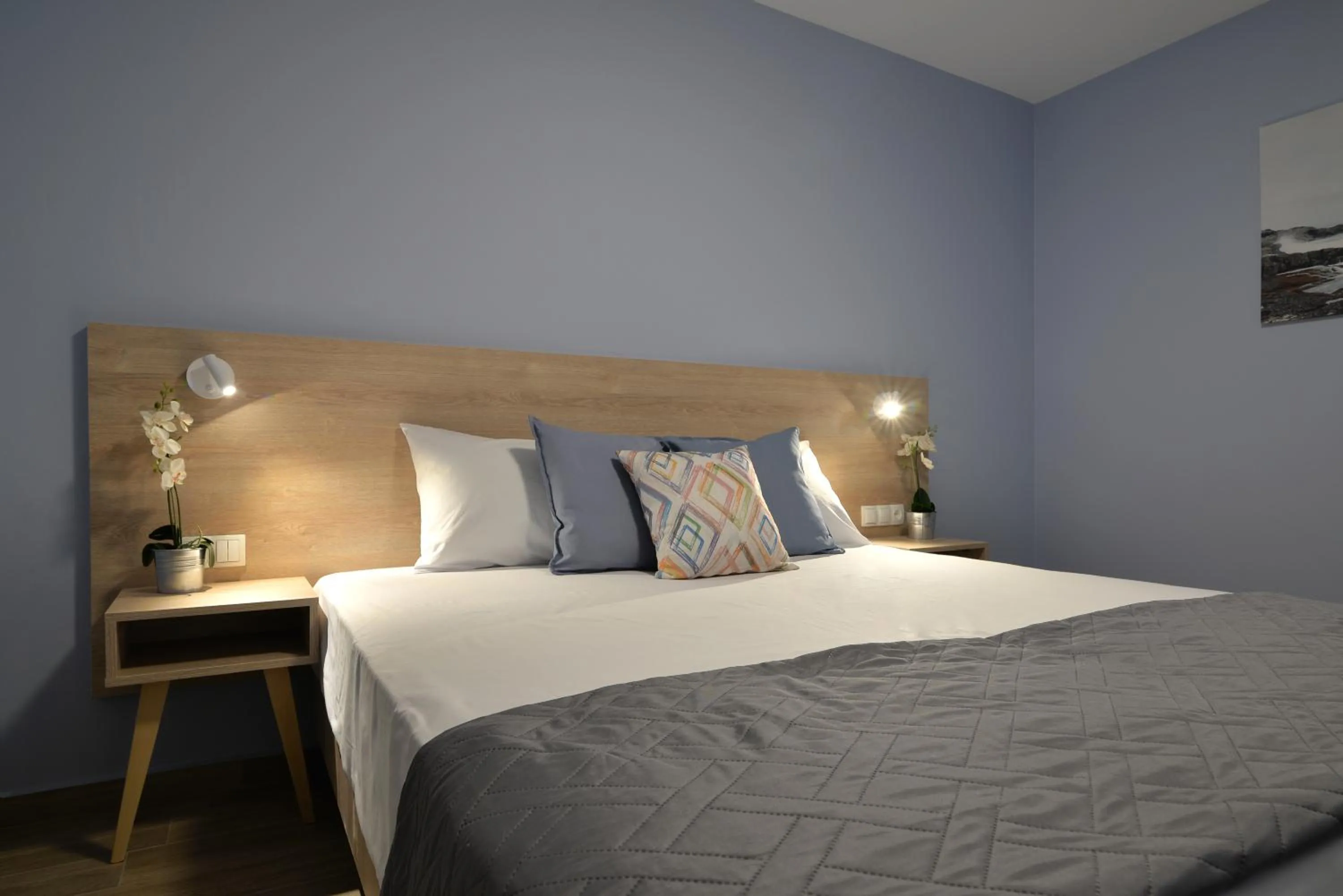 Bed in Niel Holiday Apartments, Panel Hospitality Homes & Villas