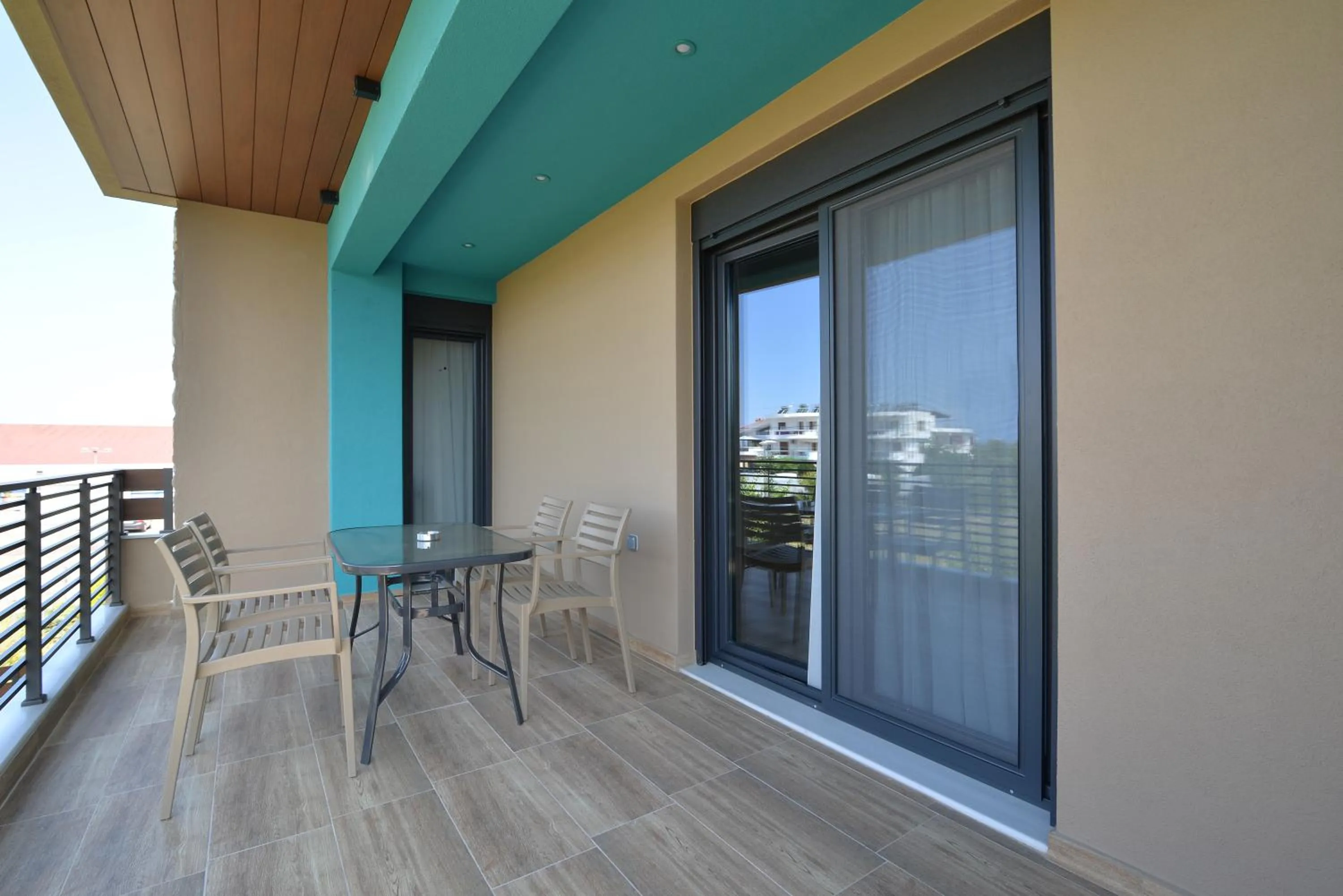 Balcony/Terrace in Niel Holiday Apartments, Panel Hospitality Homes & Villas