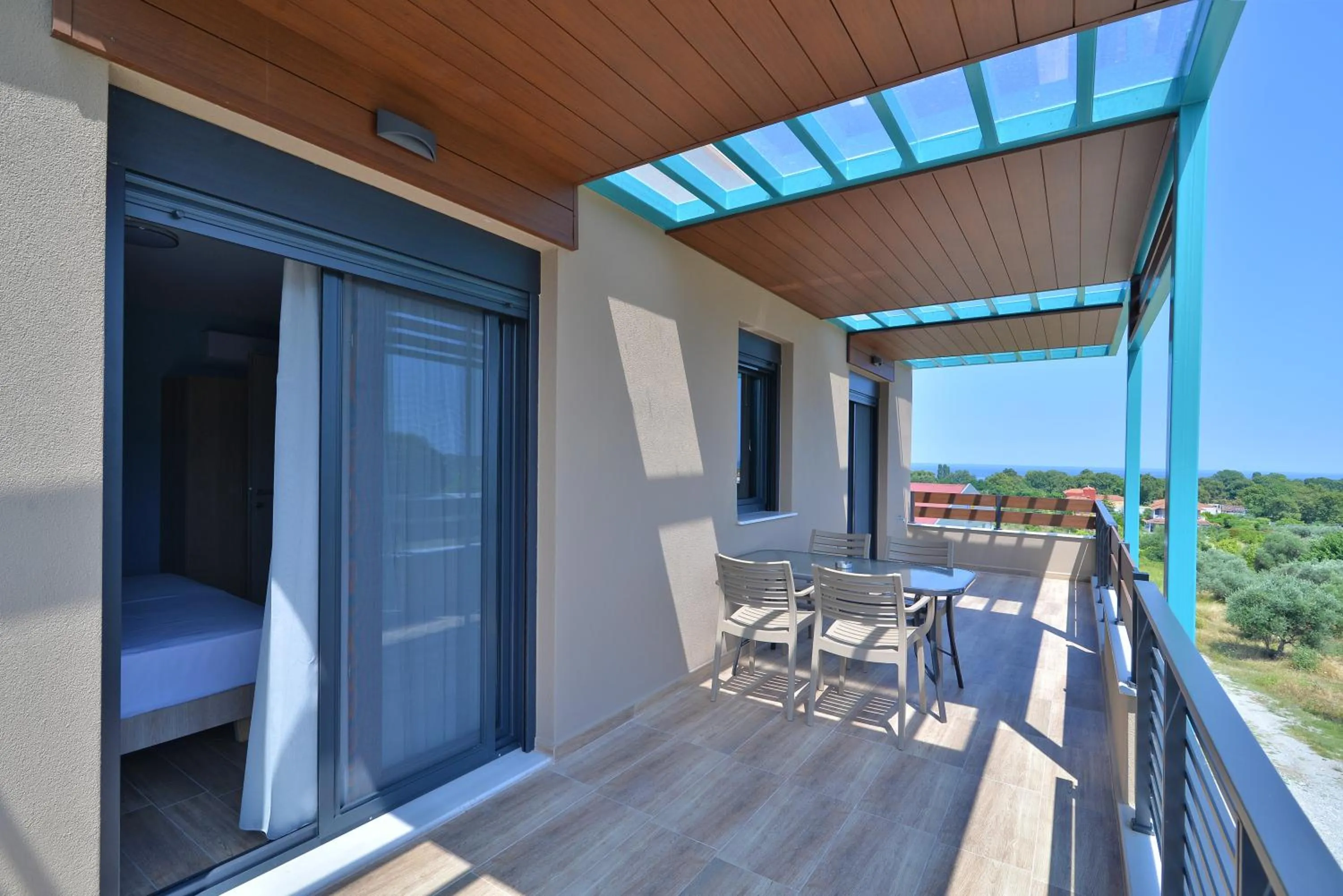 Balcony/Terrace in Niel Holiday Apartments, Panel Hospitality Homes & Villas
