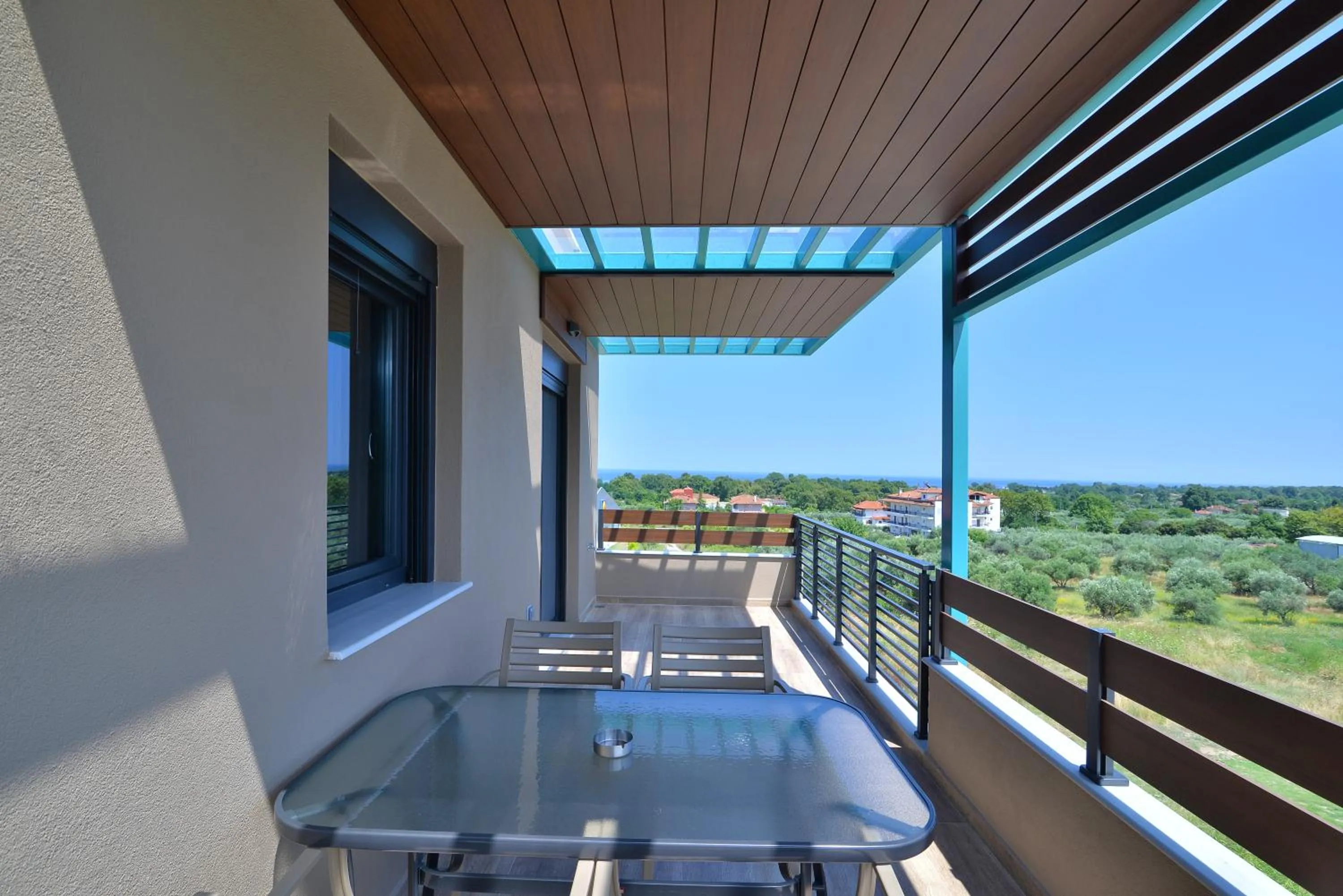 Balcony/Terrace in Niel Holiday Apartments, Panel Hospitality Homes & Villas
