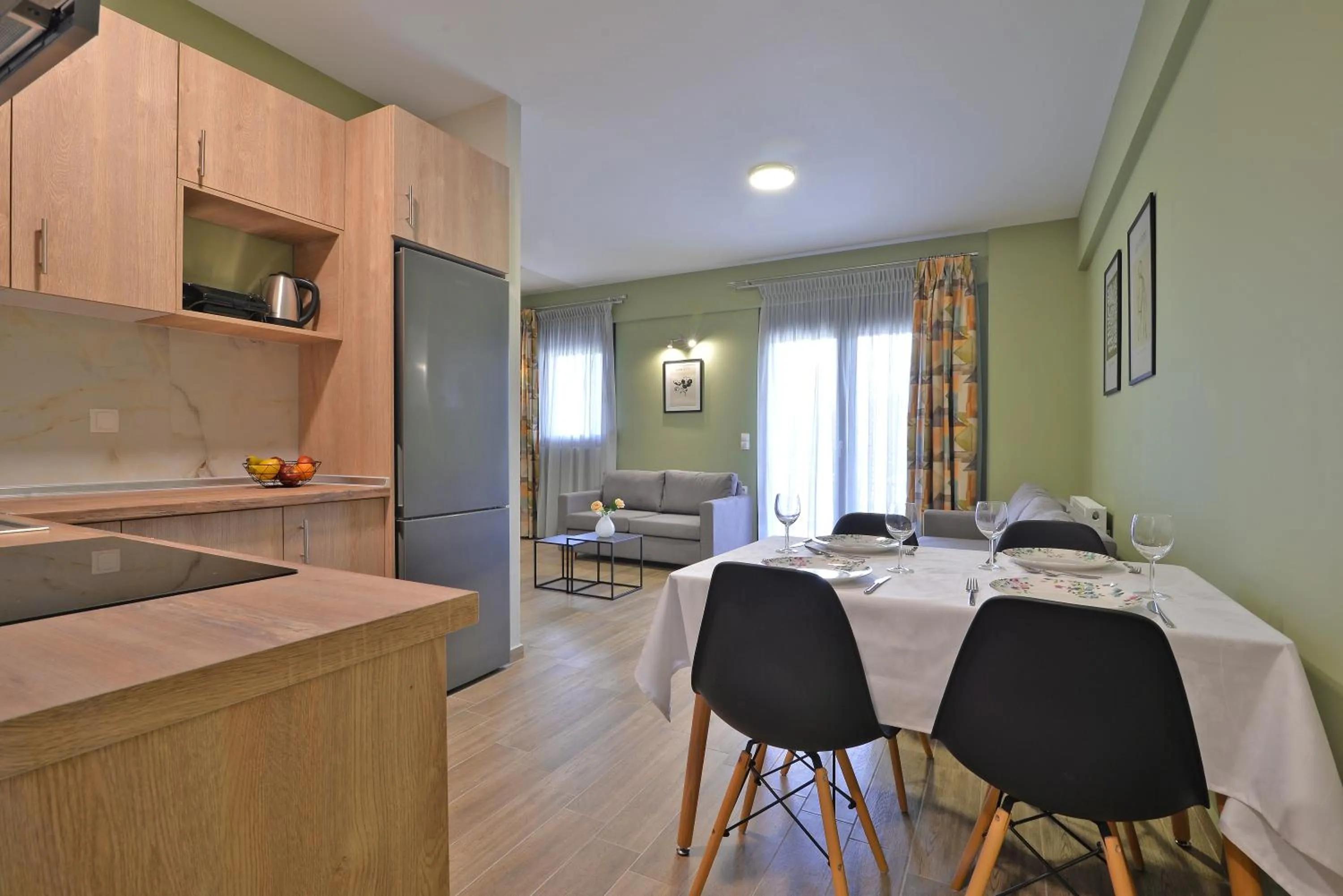 Dining area in Niel Holiday Apartments, Panel Hospitality Homes & Villas