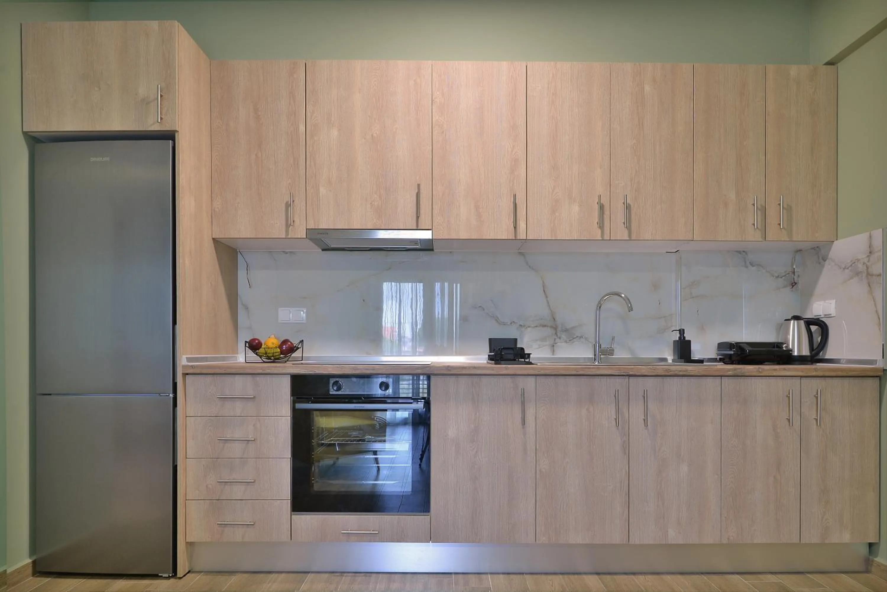 Kitchen or kitchenette in Niel Holiday Apartments, Panel Hospitality Homes & Villas