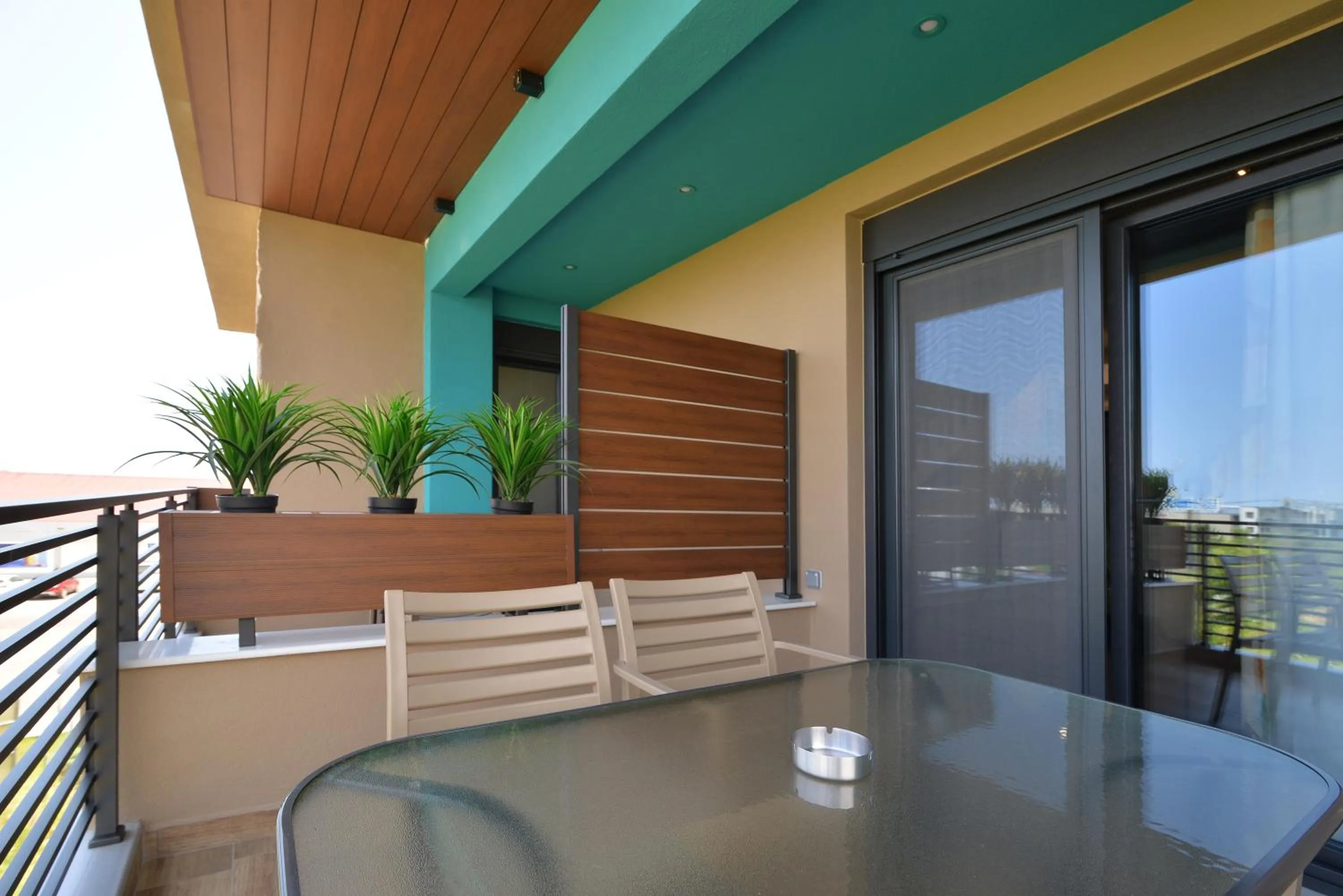 Balcony/Terrace in Niel Holiday Apartments, Panel Hospitality Homes & Villas