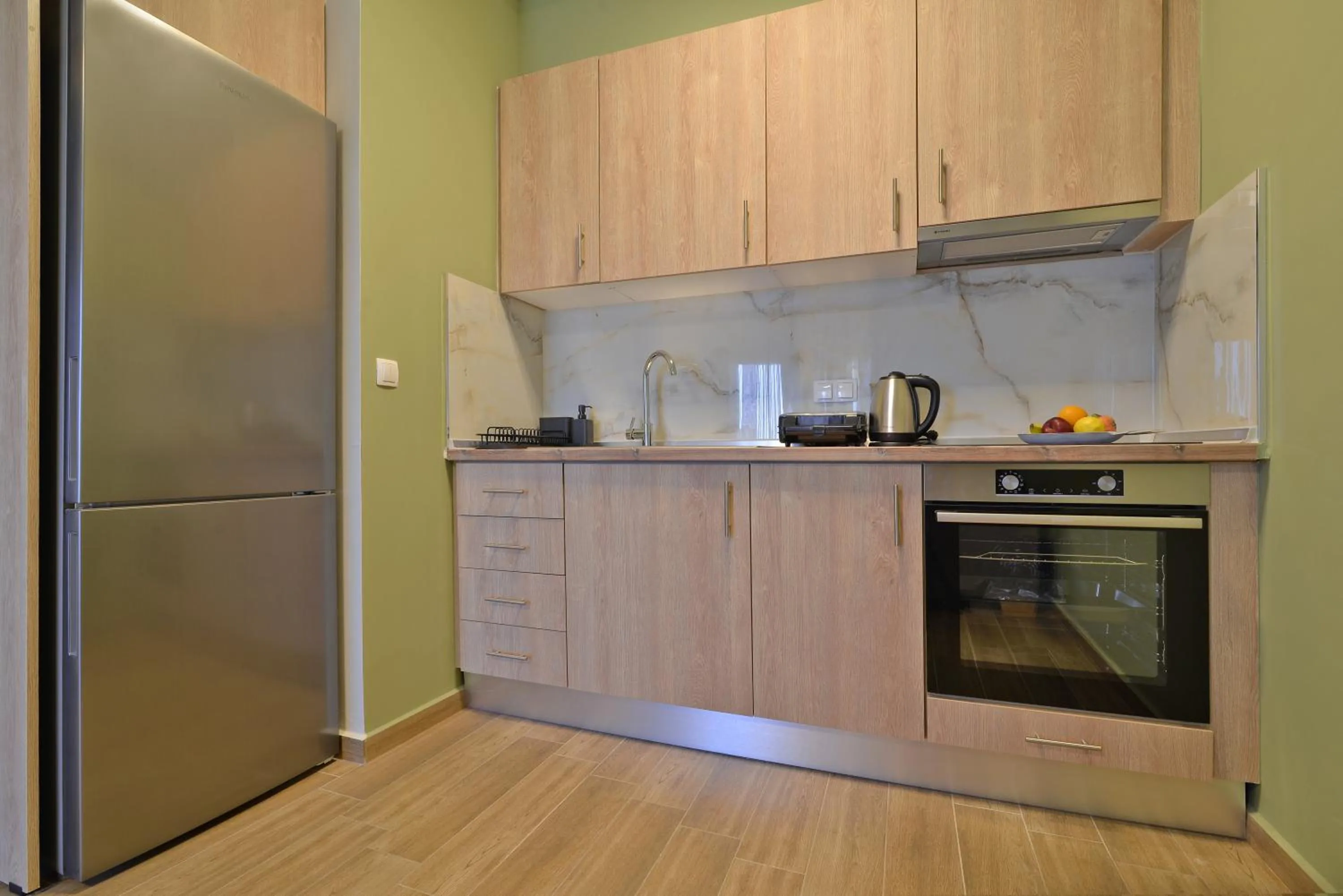 Kitchen or kitchenette in Niel Holiday Apartments, Panel Hospitality Homes & Villas