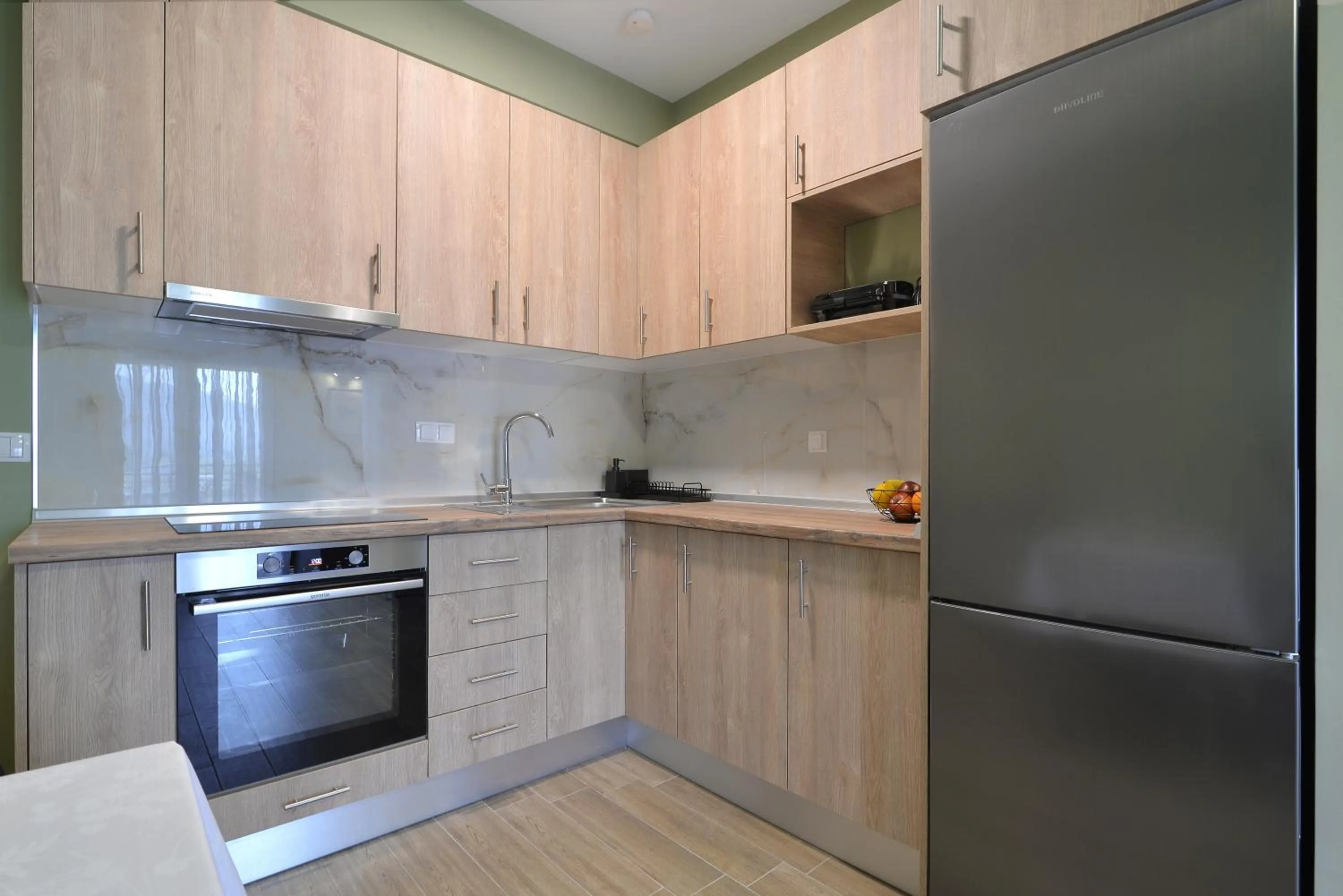Kitchen or kitchenette in Niel Holiday Apartments, Panel Hospitality Homes & Villas