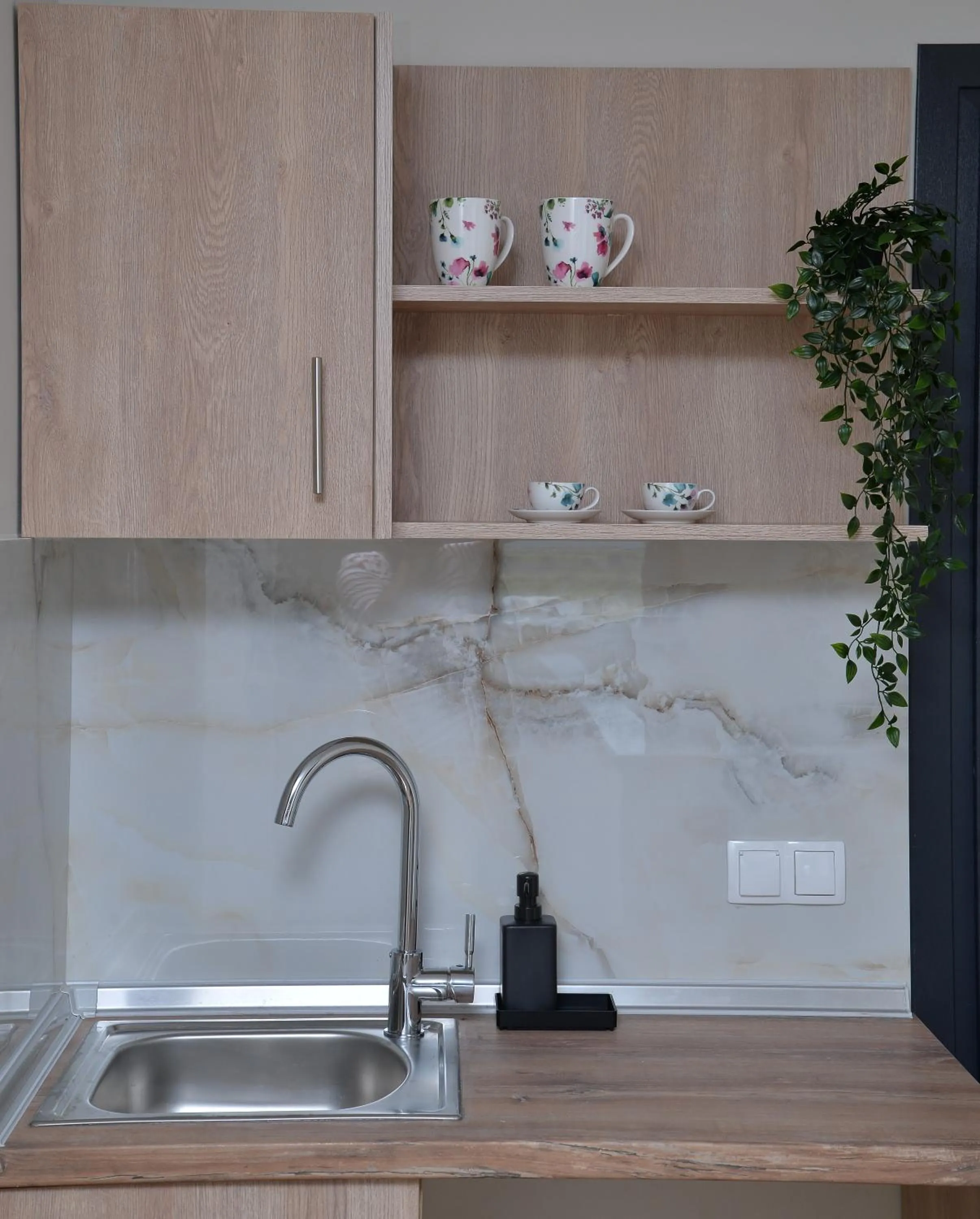 Kitchen or kitchenette in Niel Holiday Apartments, Panel Hospitality Homes & Villas