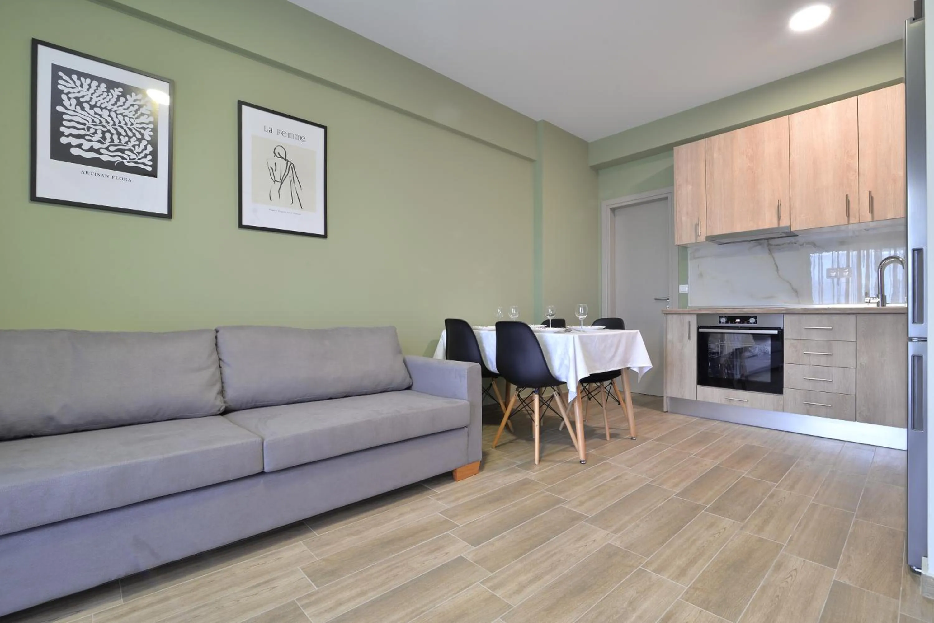 Seating area in Niel Holiday Apartments, Panel Hospitality Homes & Villas