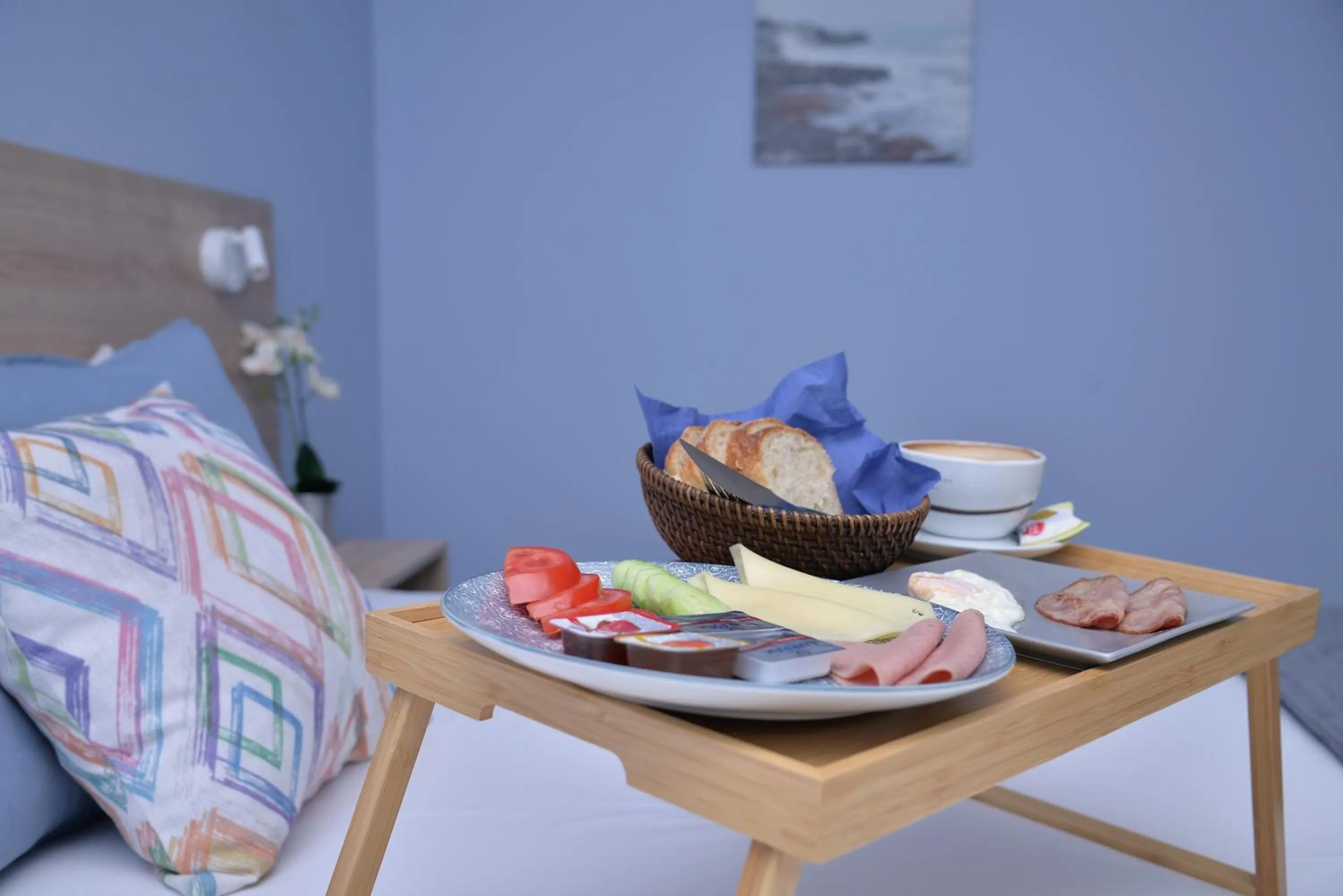 Continental breakfast in Niel Holiday Apartments, Panel Hospitality Homes & Villas