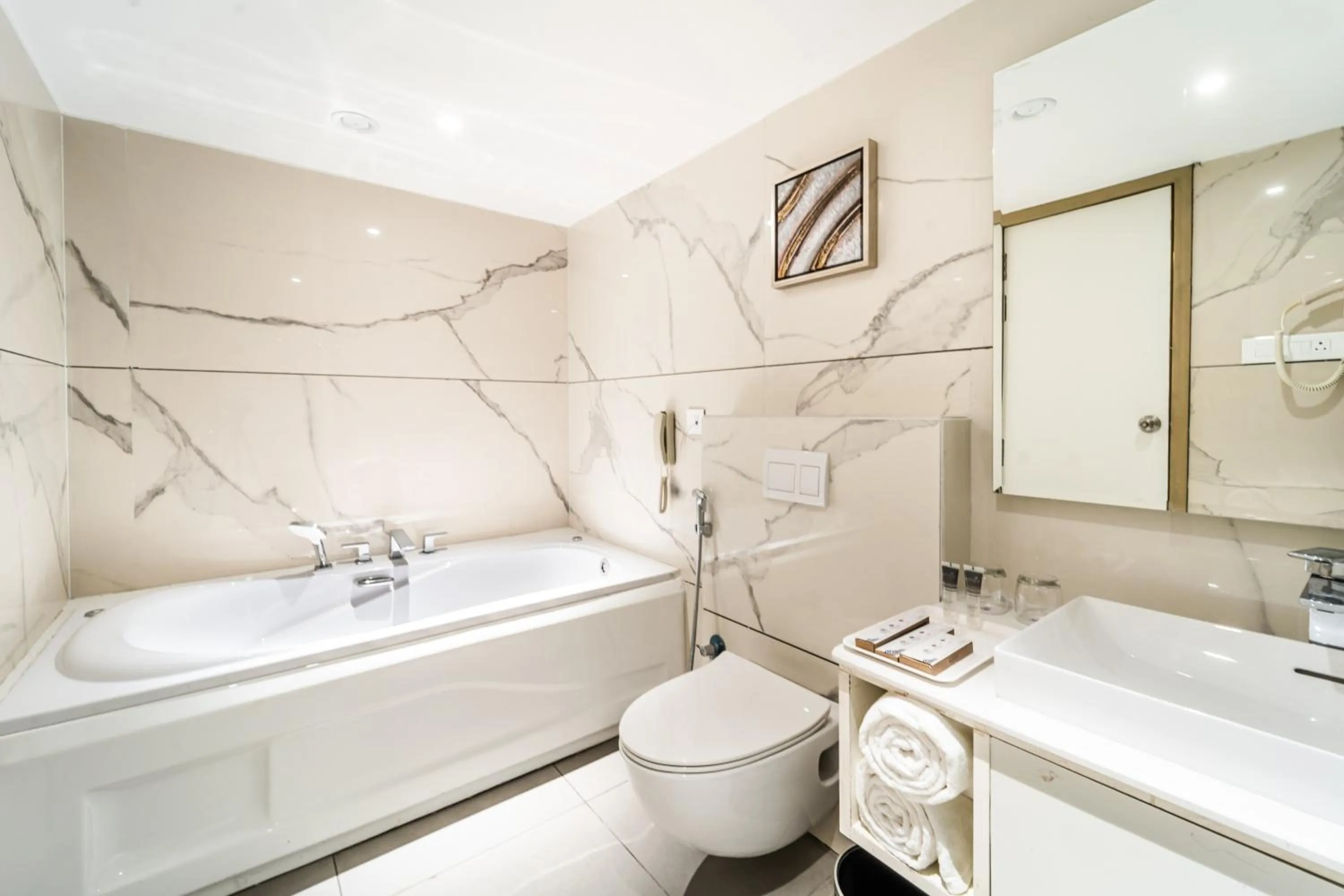 Shower in Effotel By Sayaji Bhopal