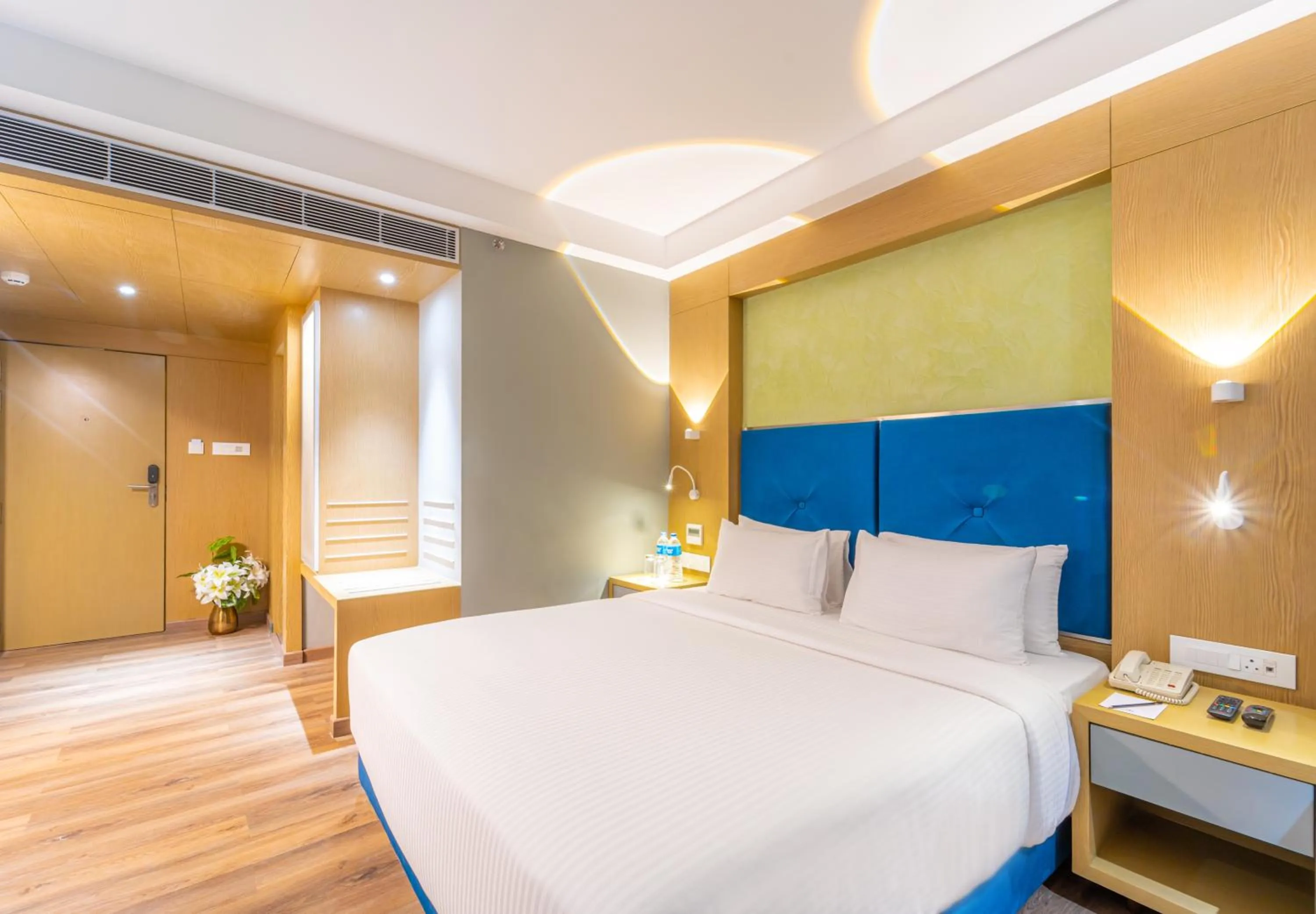 Bed in Effotel By Sayaji Bhopal