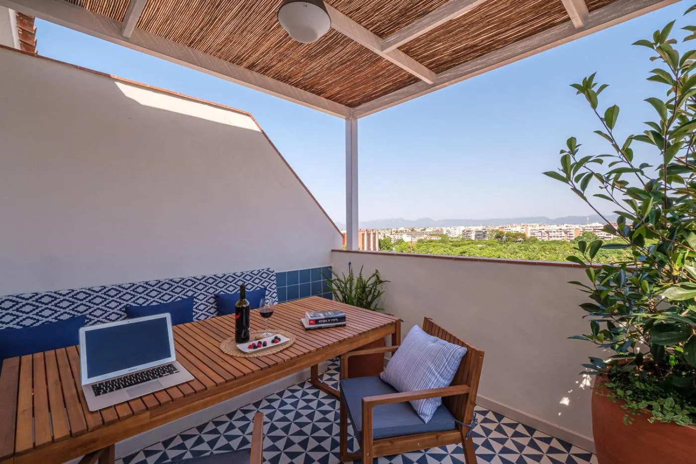 Balcony/Terrace in Áncora Salou La Siesta Apartments