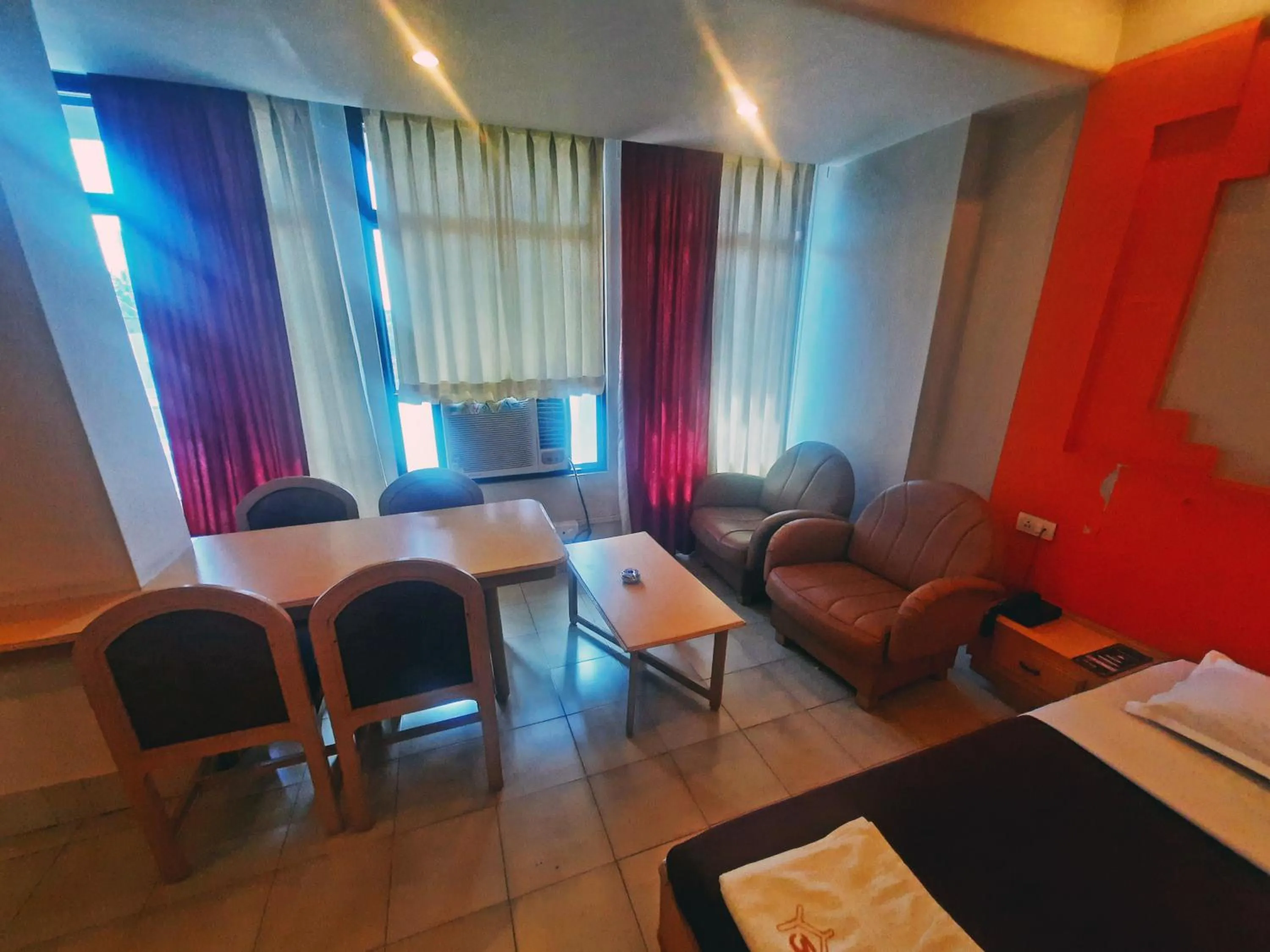 Bedroom in Sanman Deluxe Lodge