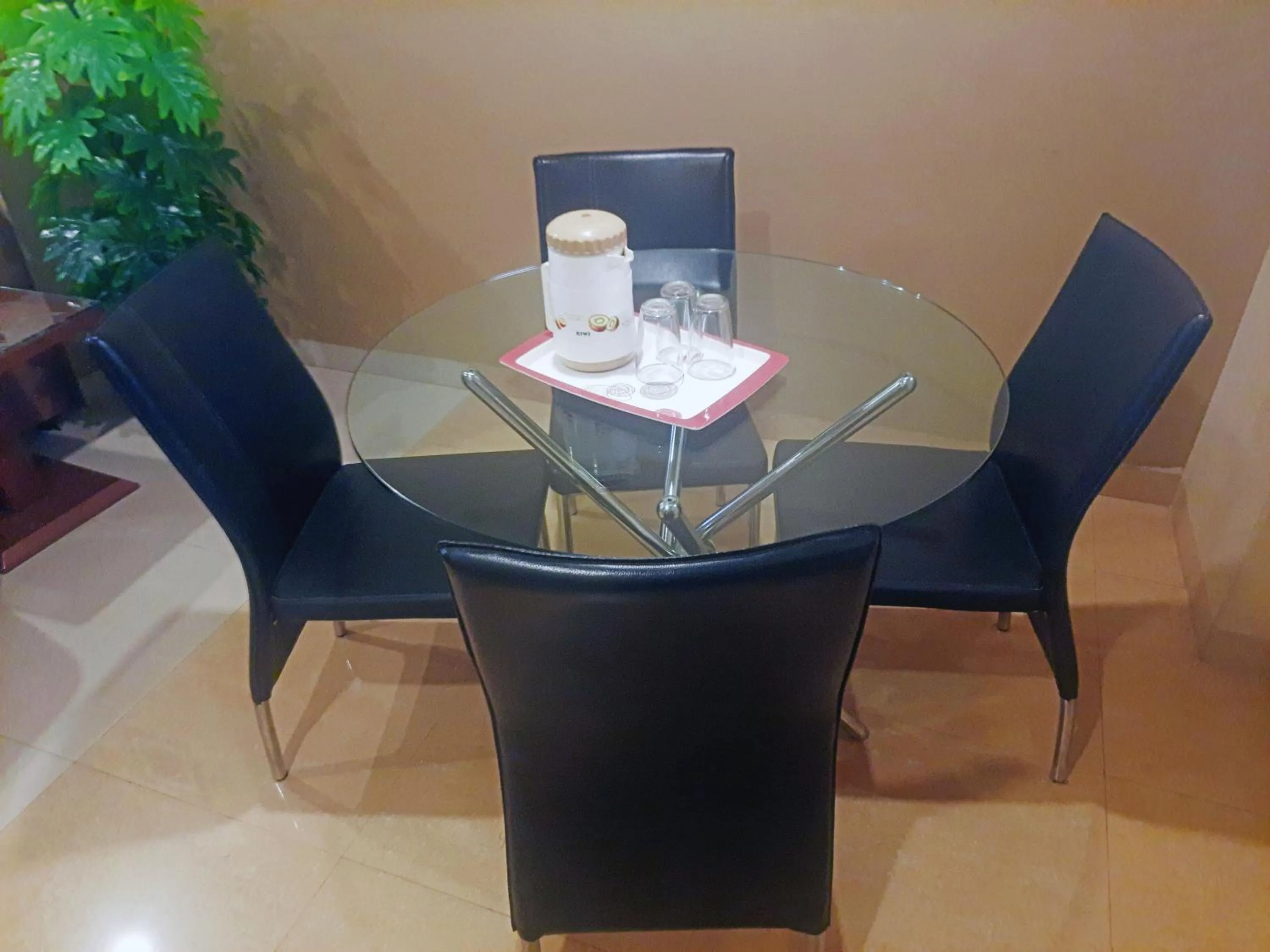 Living room in Sanman Deluxe Lodge