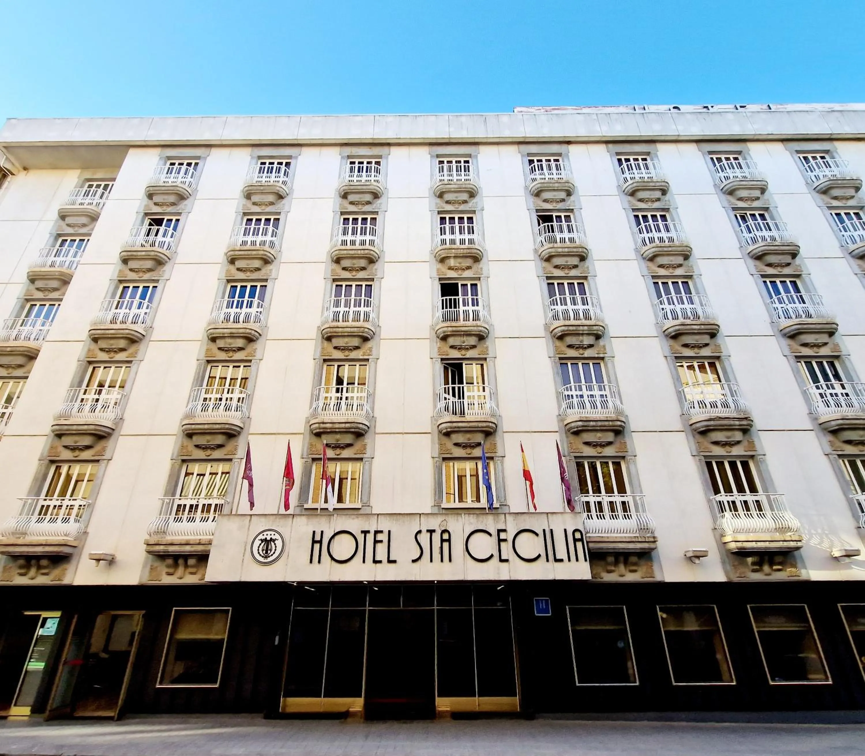 Property building in Hotel Santa Cecilia