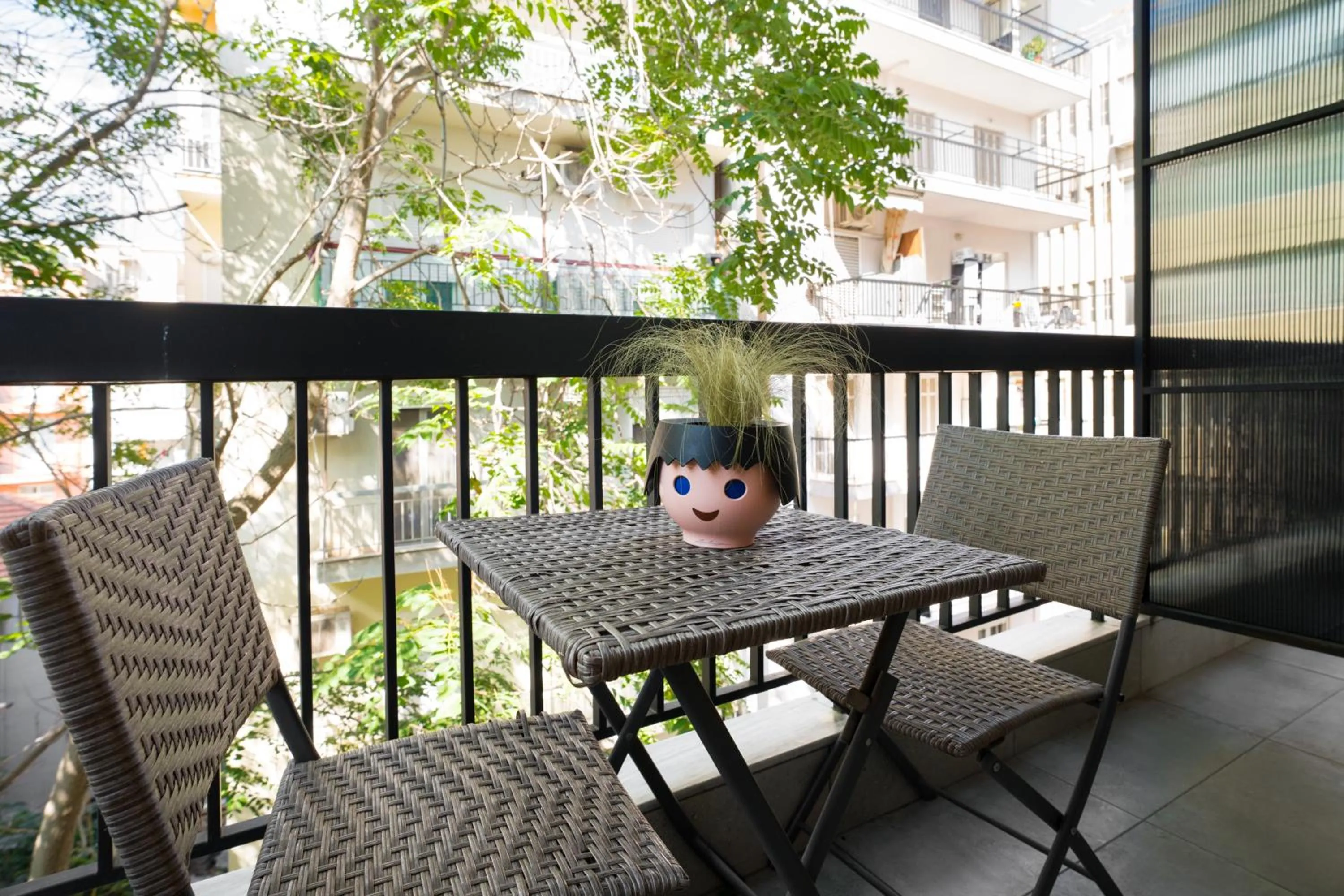 Balcony/Terrace in The Caravan Apartments