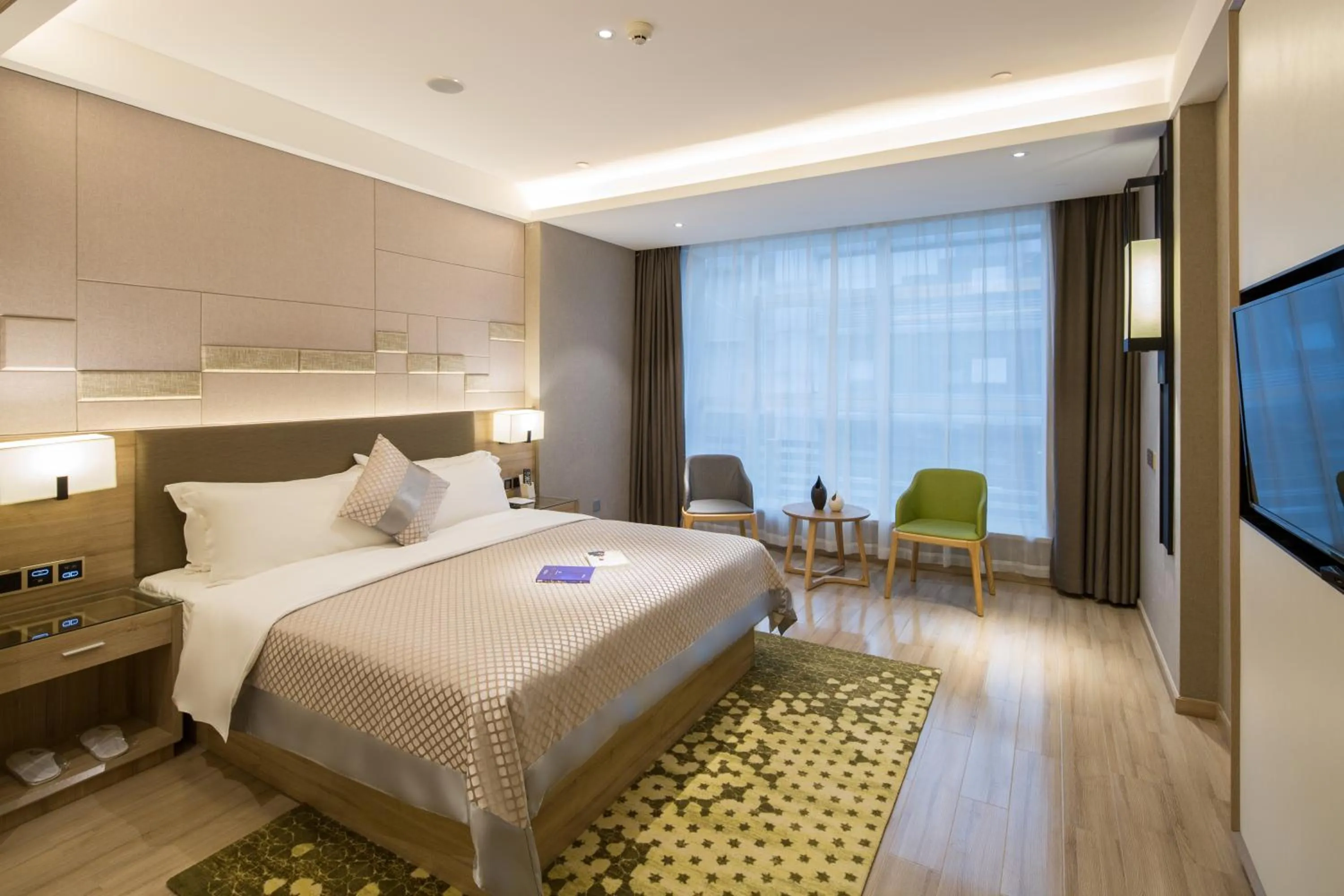 Bed in Morning Hotel, Changsha Provincial Government Metro Station