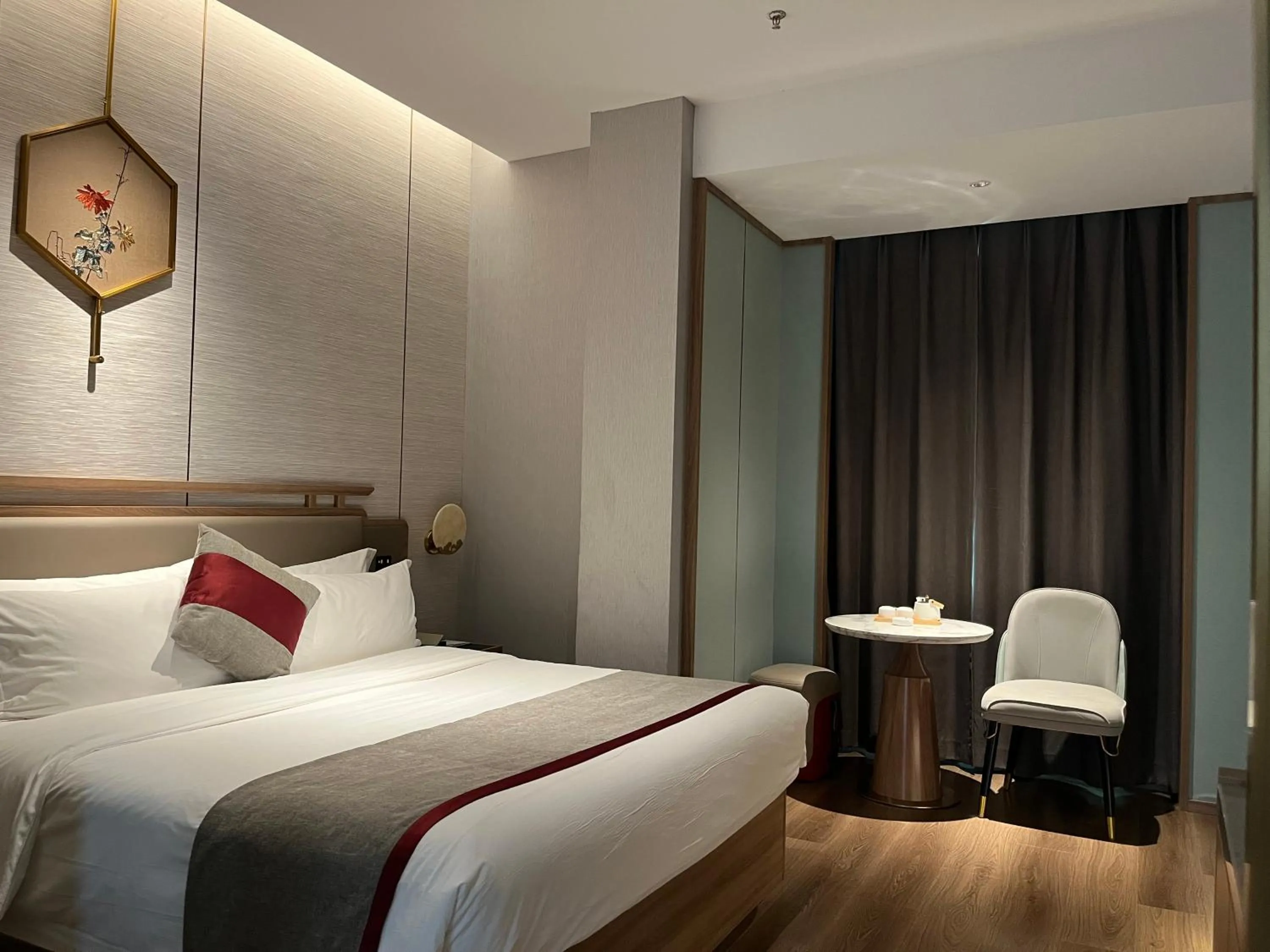 Bed in Morning Hotel, Loudi Changqing Street Louxing Square