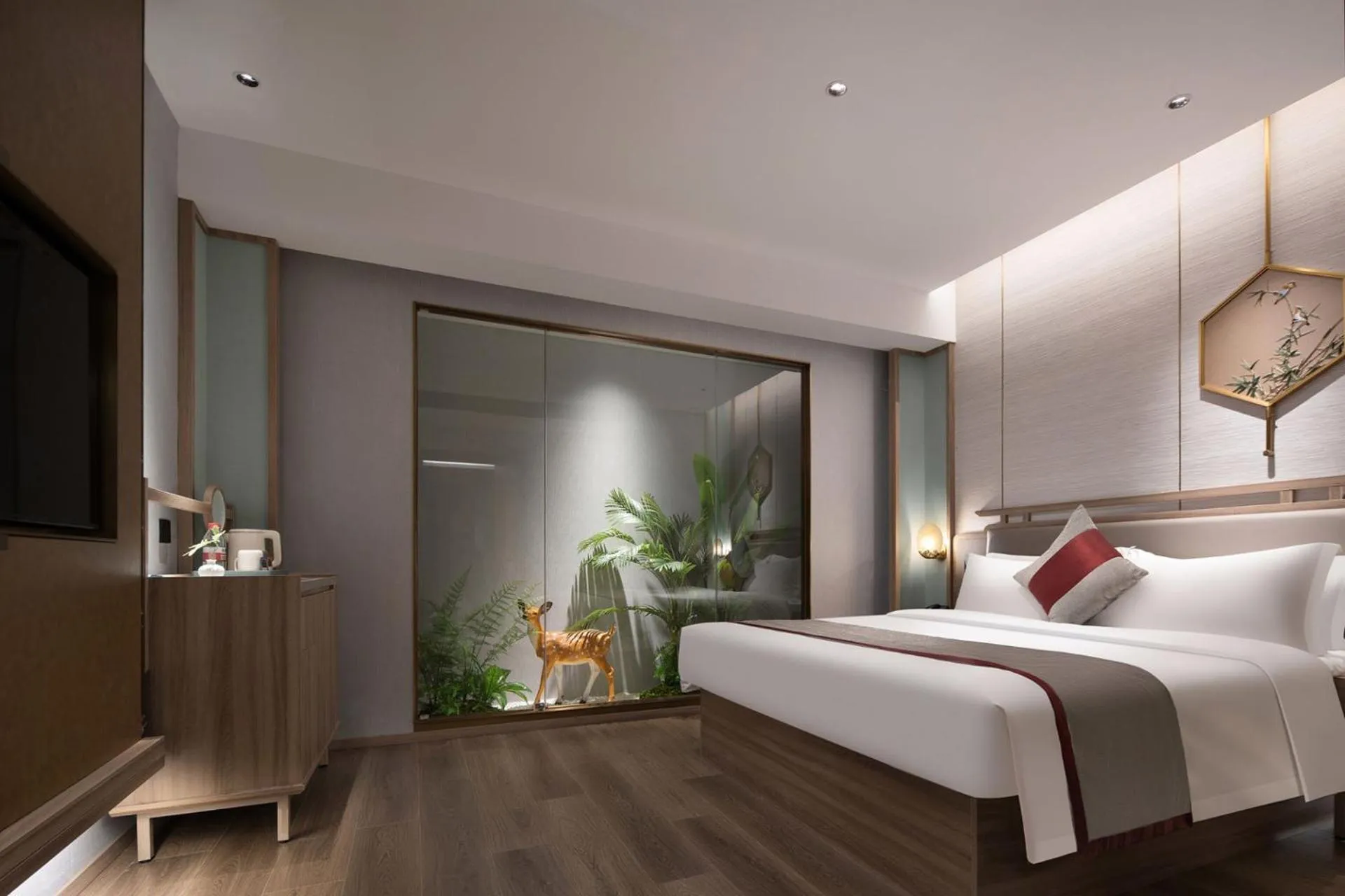 Bed in Morning Hotel, Loudi Changqing Street Louxing Square