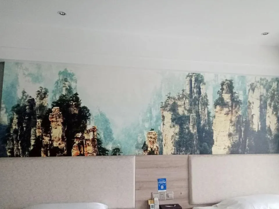 Decorative detail in Morninginn, Zhangjiajie Tianmen Mountain