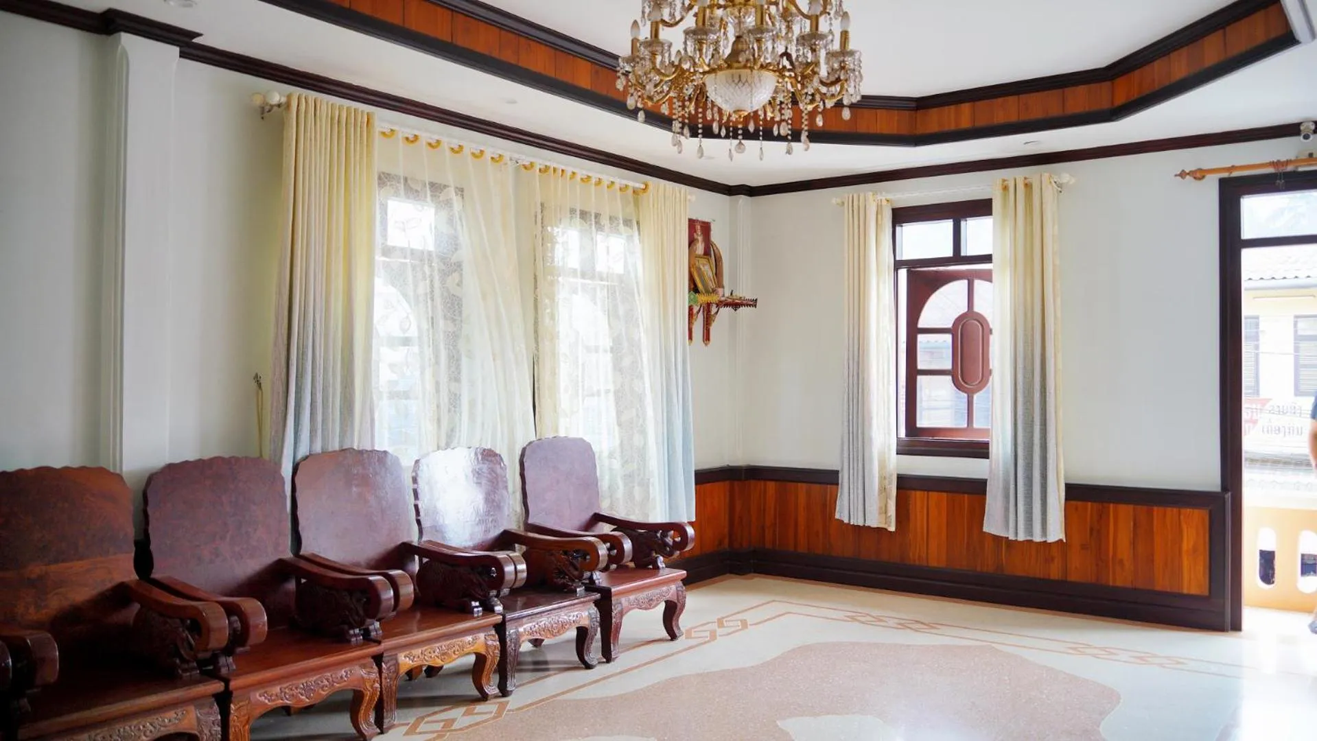 Balcony/Terrace in Villa KiengKham晶康民宿