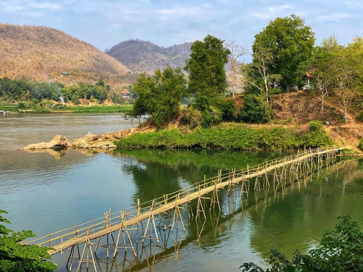 Natural landscape in Villa KiengKham晶康民宿