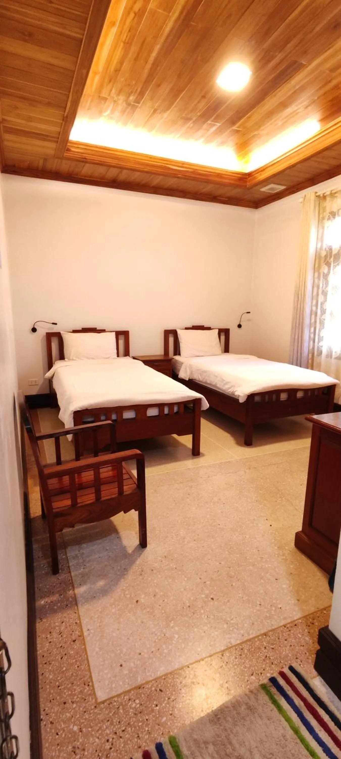 Bed in Villa KiengKham晶康民宿